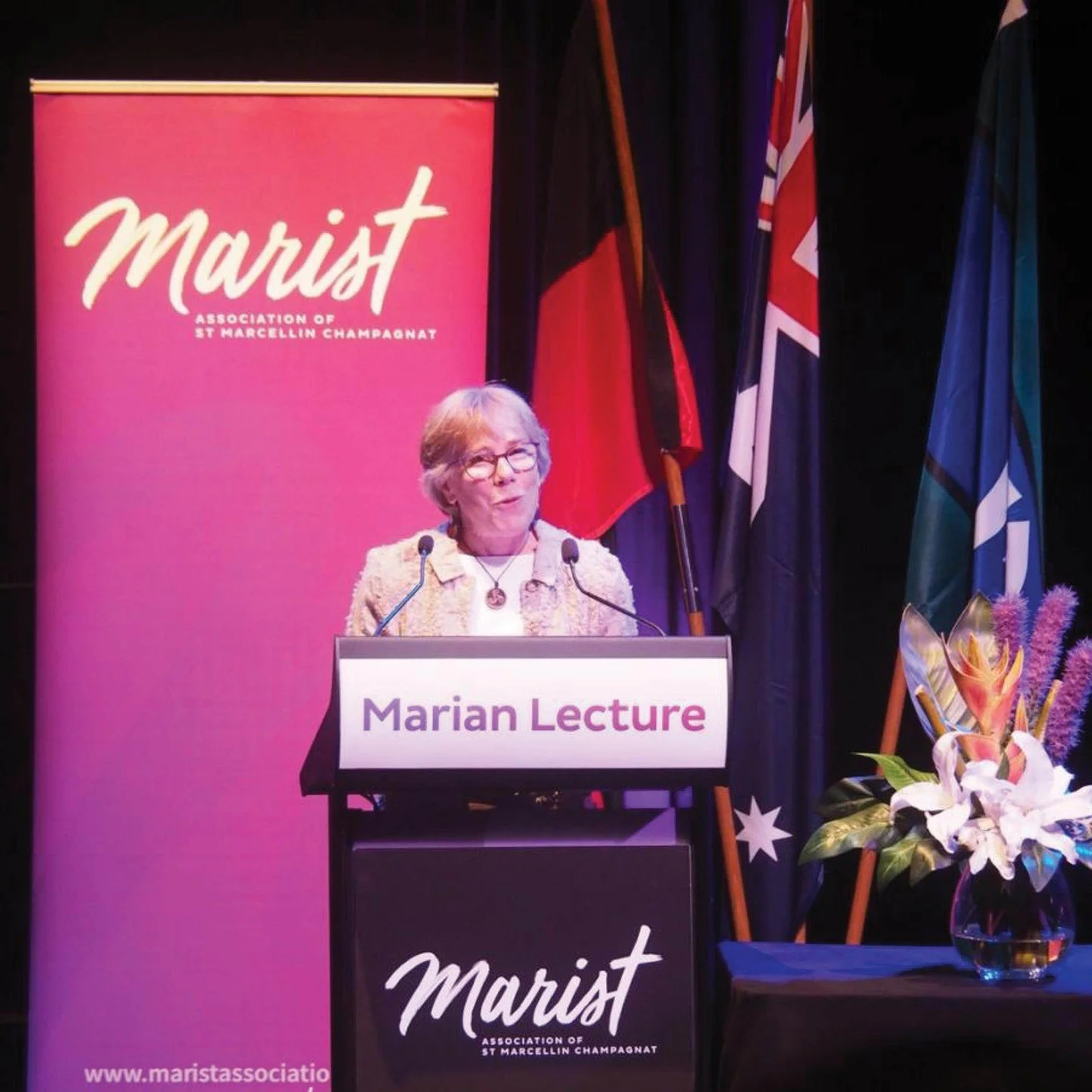 The Marian Lecture was in the news! https://bit.ly/4uMyxDM 
Tuesday night, over 550 people gathered across the country, both online and in person, for this year&rsquo;s Marian Lecture with Rev. Dr Sarah Bachelard. Through a deeply personal and though