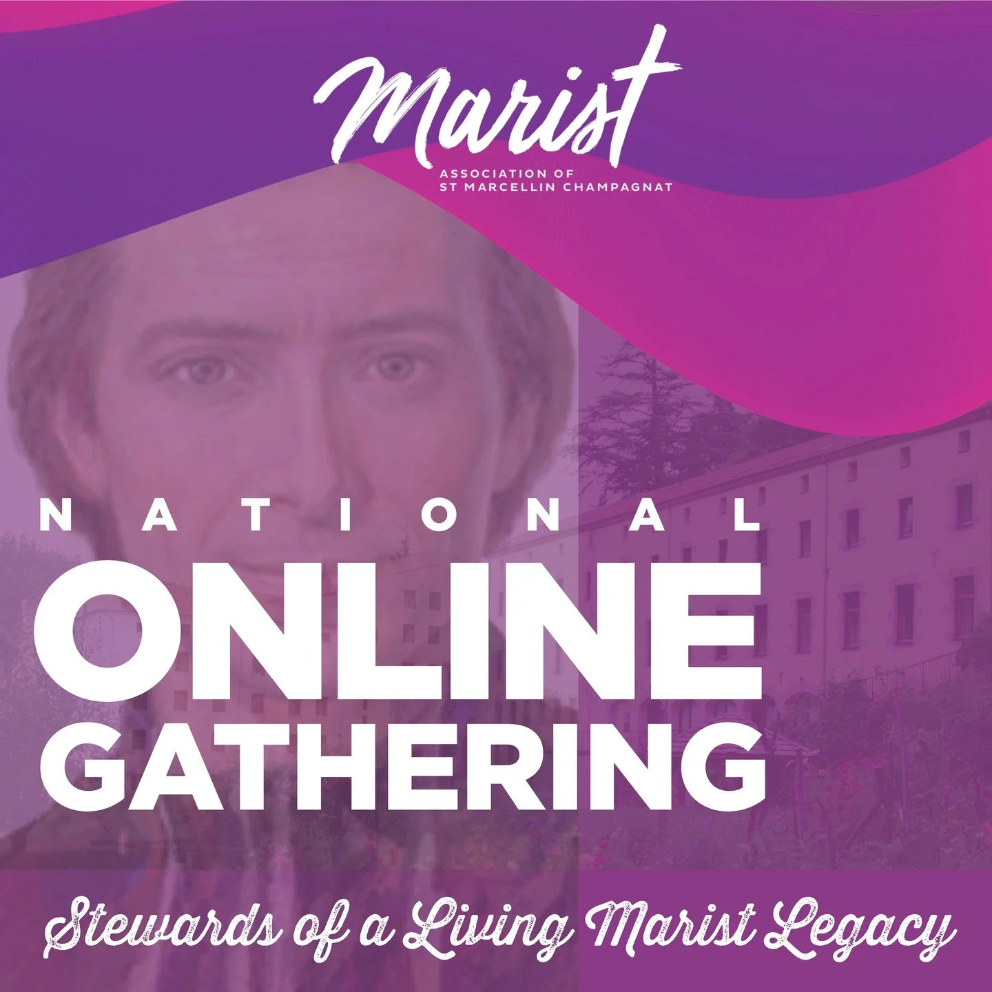 Only one week to go!

All Marist Association Members are warmly invited to attend this year's Marist Association National Online Gathering on Tuesday 27 October at 7:00PM AEDT/6:30PM ACDT/ 6:00PM AEST/5:30PM ACST/4:00PM AWST. It will be a great oppor