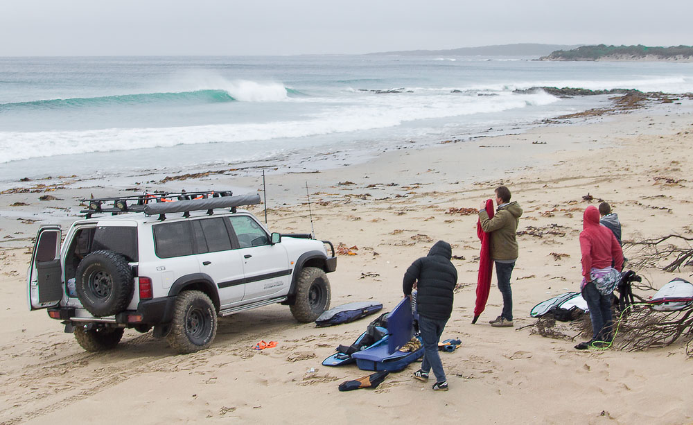 Only accessible by 4WD