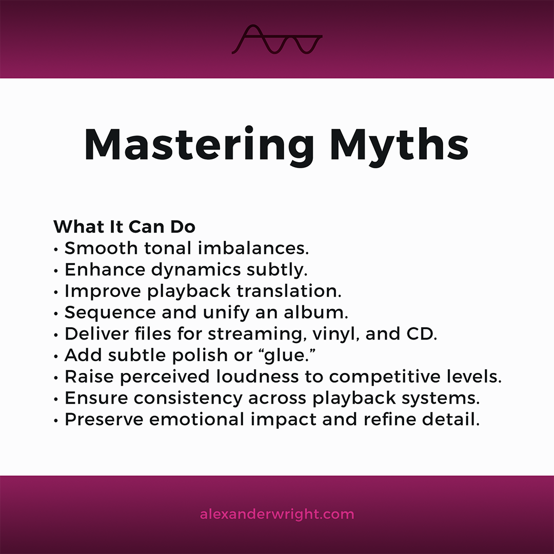 Mastering Myths