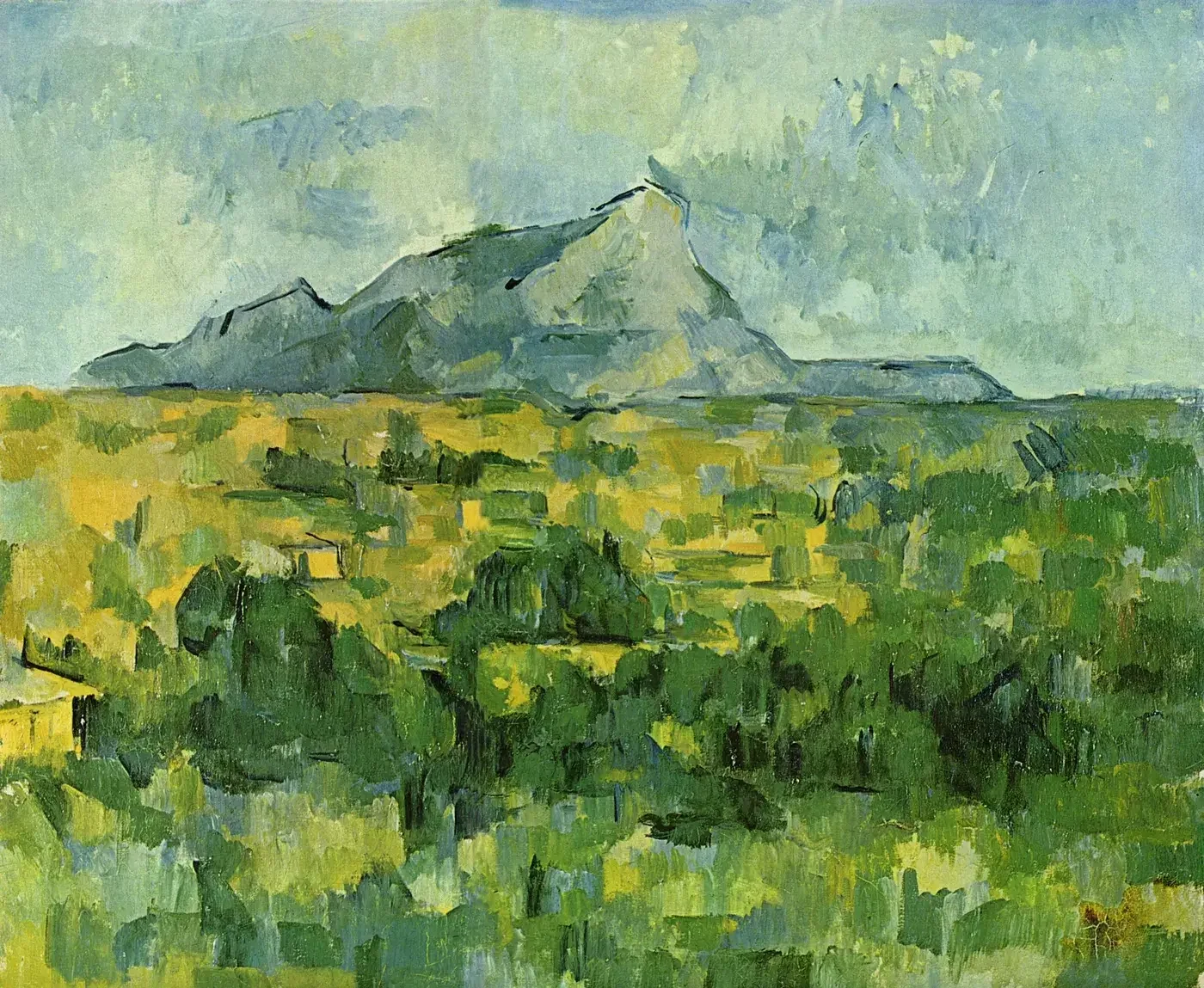 Mont Sainte-Victoire by Paul Cézanne, 1906