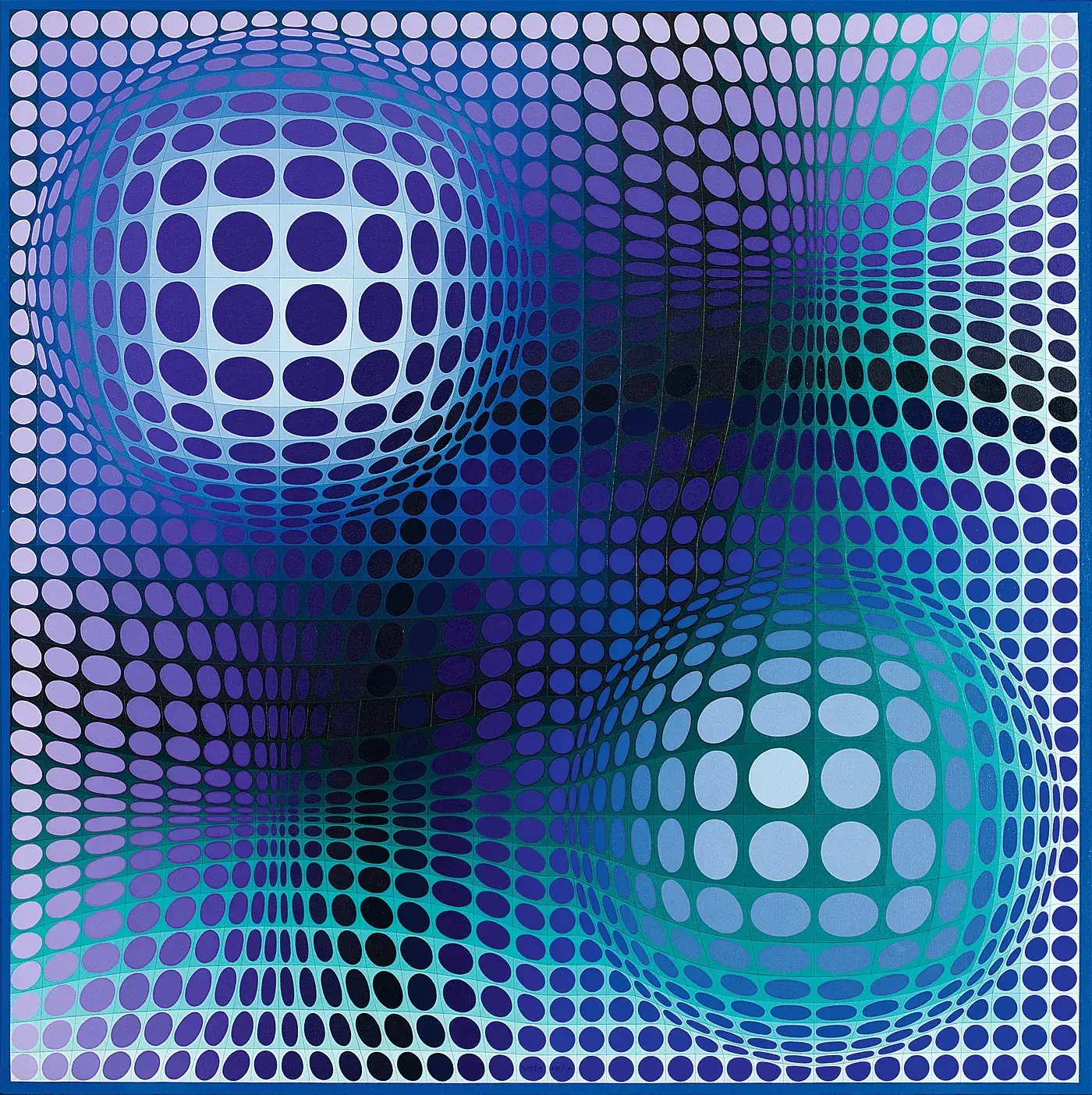 Feny by Victor Vasarely, 1973