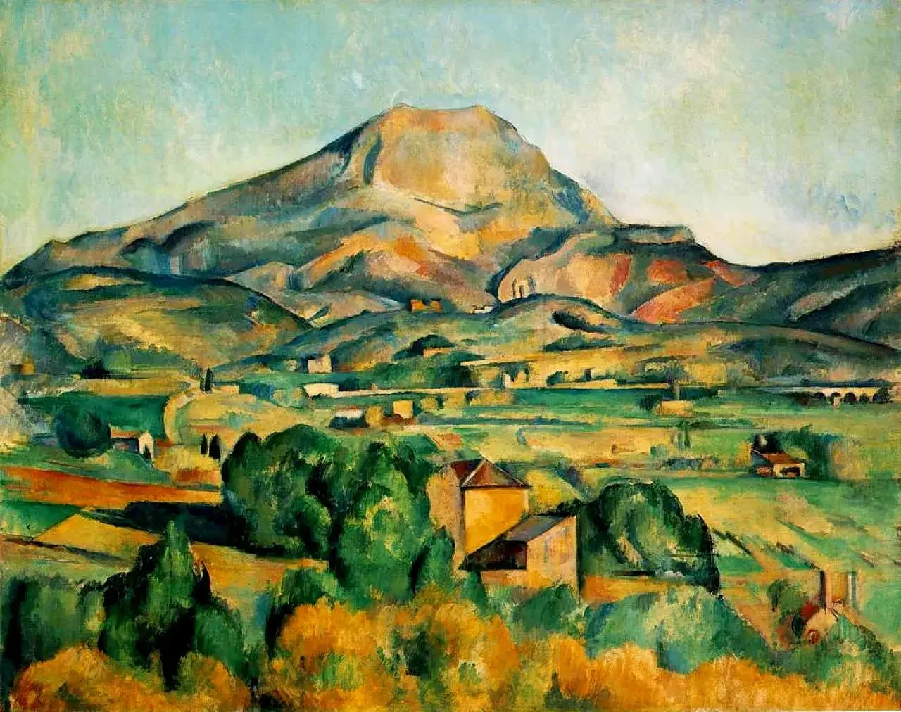 Mont Sainte-Victoire by Paul Cézanne, 1895