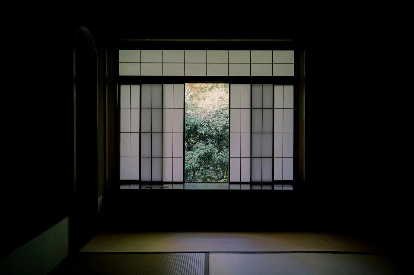 Kyoto, Japan Opened Window