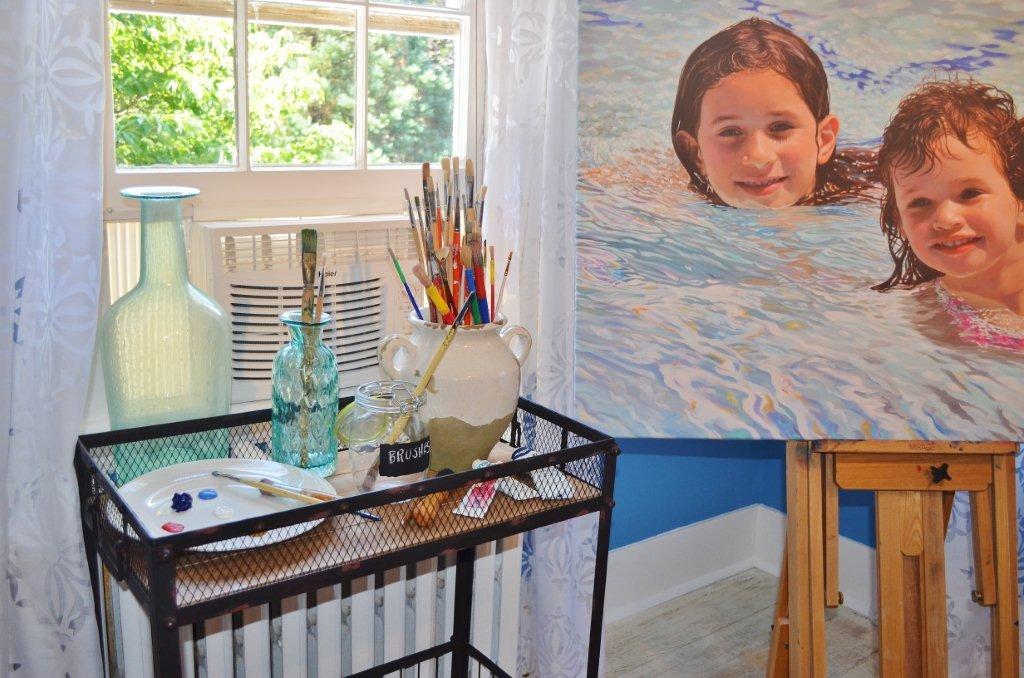 Art courtesy of Charles Wildbank. Photography by Mary Thames Louis
