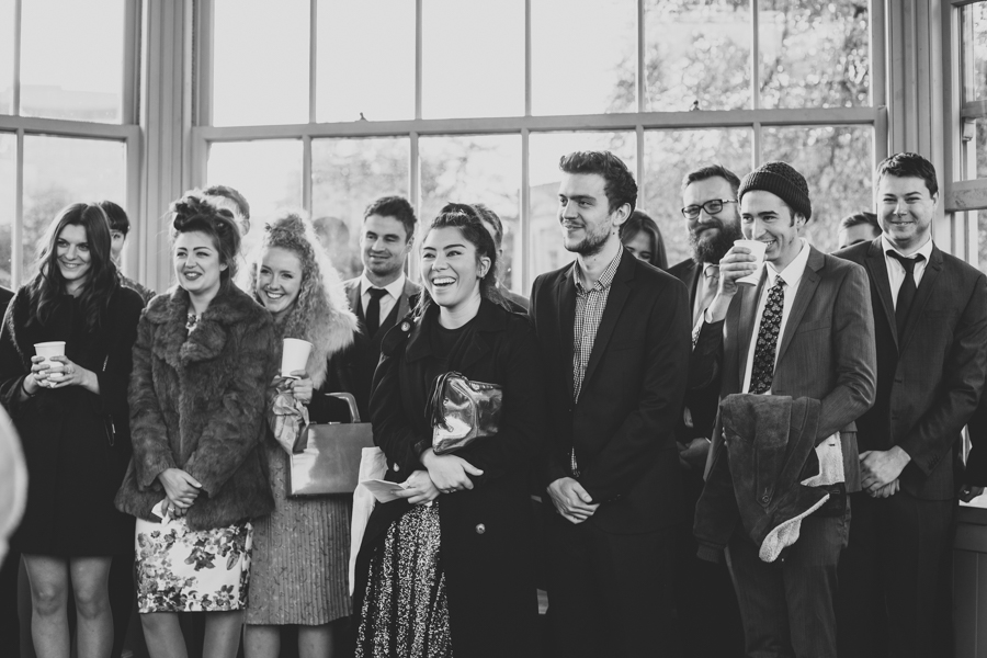 Weston Park Bandstand Sheffield winter wedding