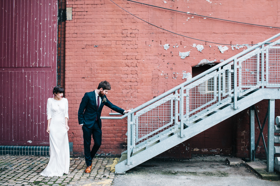 The Chimney House Sheffield winter wedding