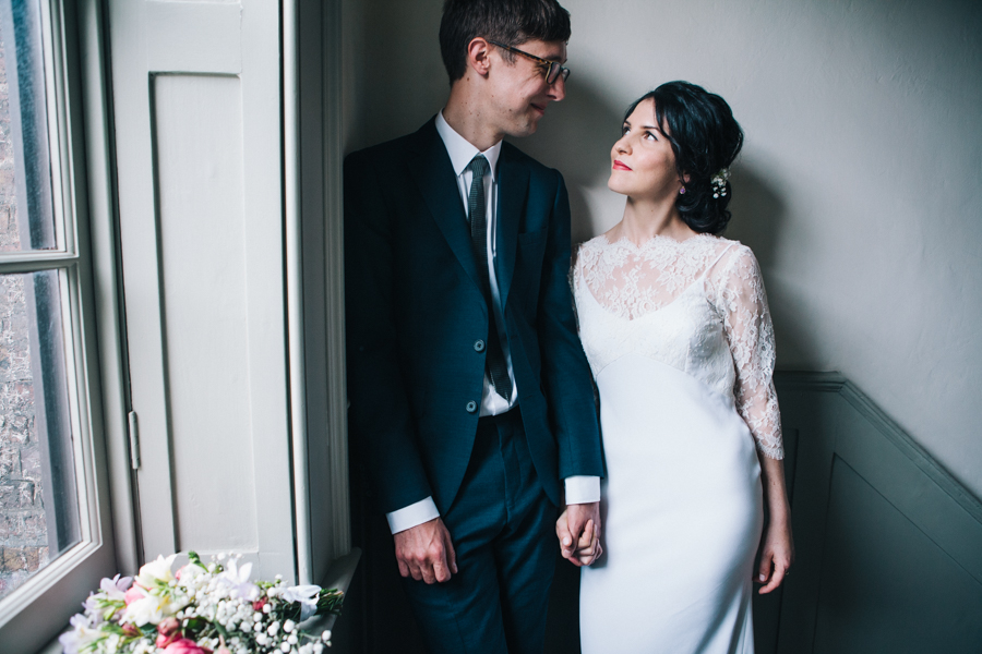 Shoreditch East London Wedding Photographer Bride and Groom