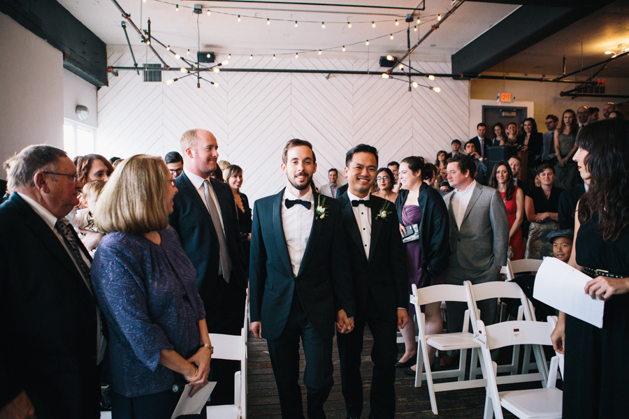 Gay wedding LGBTQ Union/Pine Grooms Tuxedo