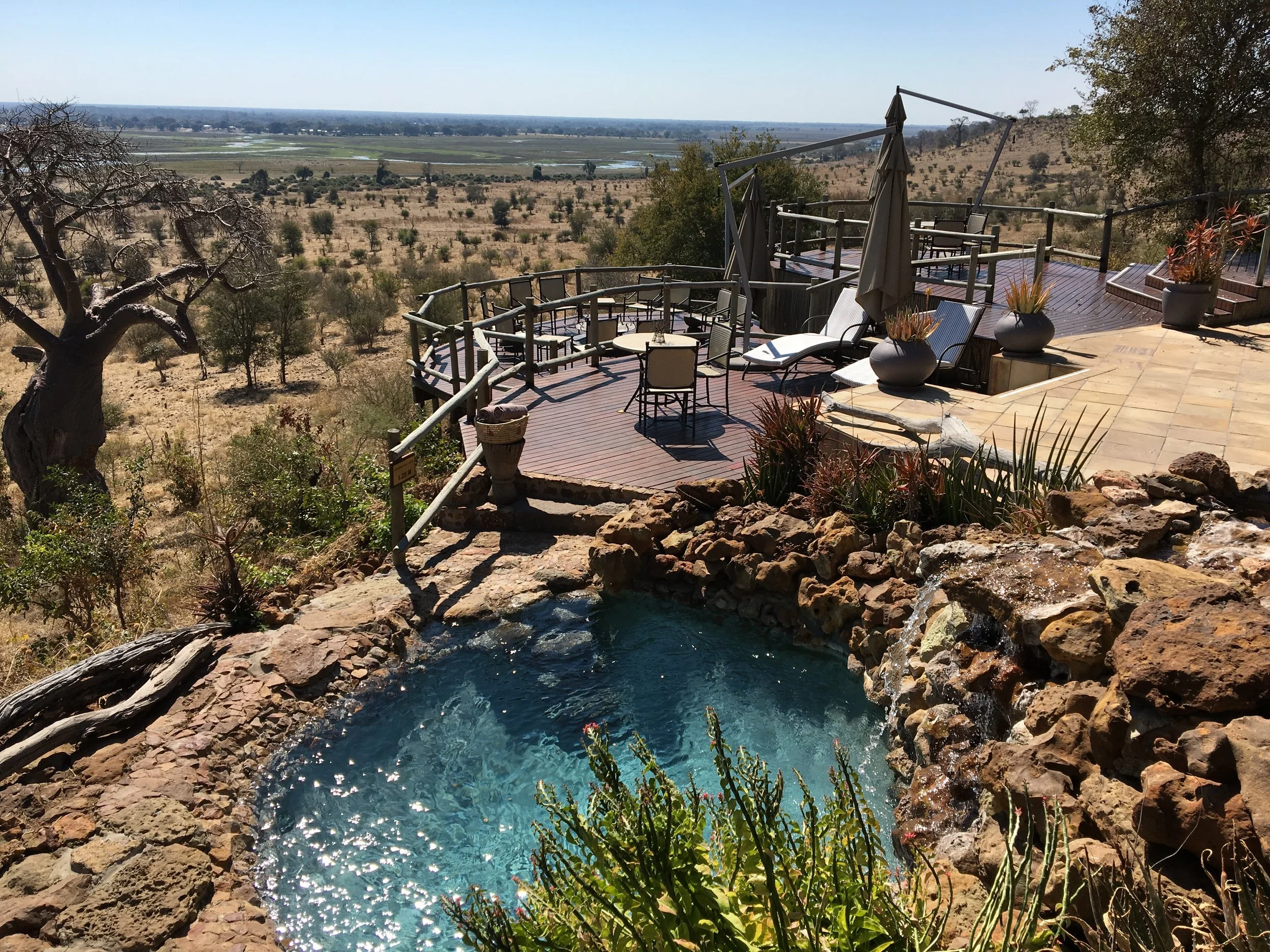View from Ngoma Safari Lodge on the edge of Chobe National Park, Botswana