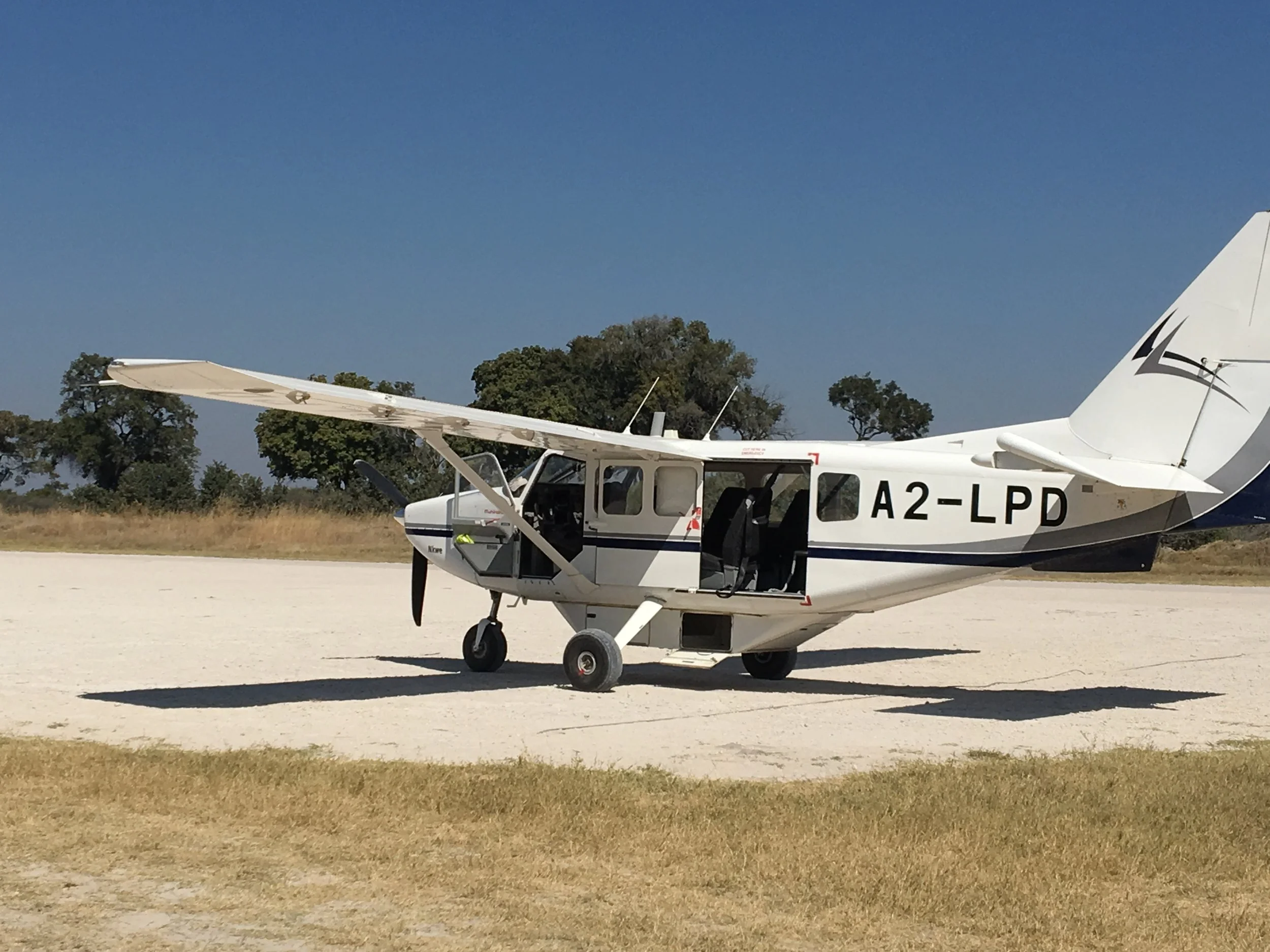Catching a plane within Botswana is almost like hailing a cab