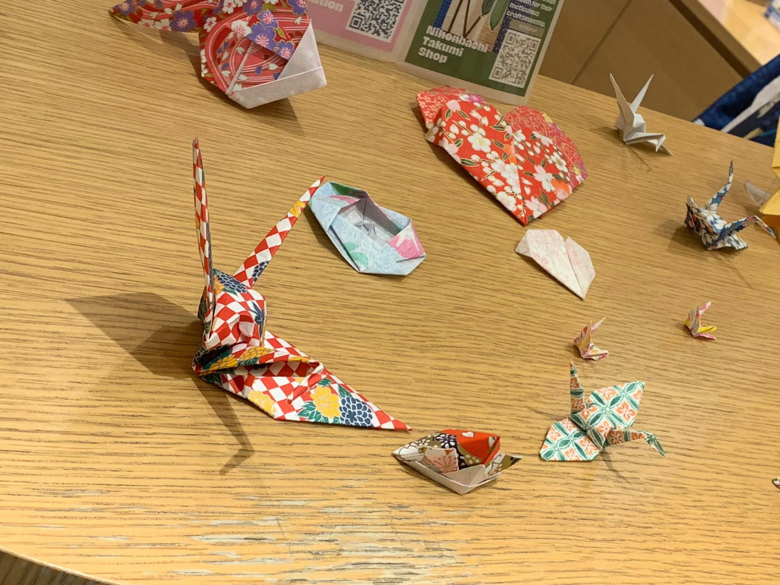 Nihanbashi Cultural Center origami class Tokyo Japan