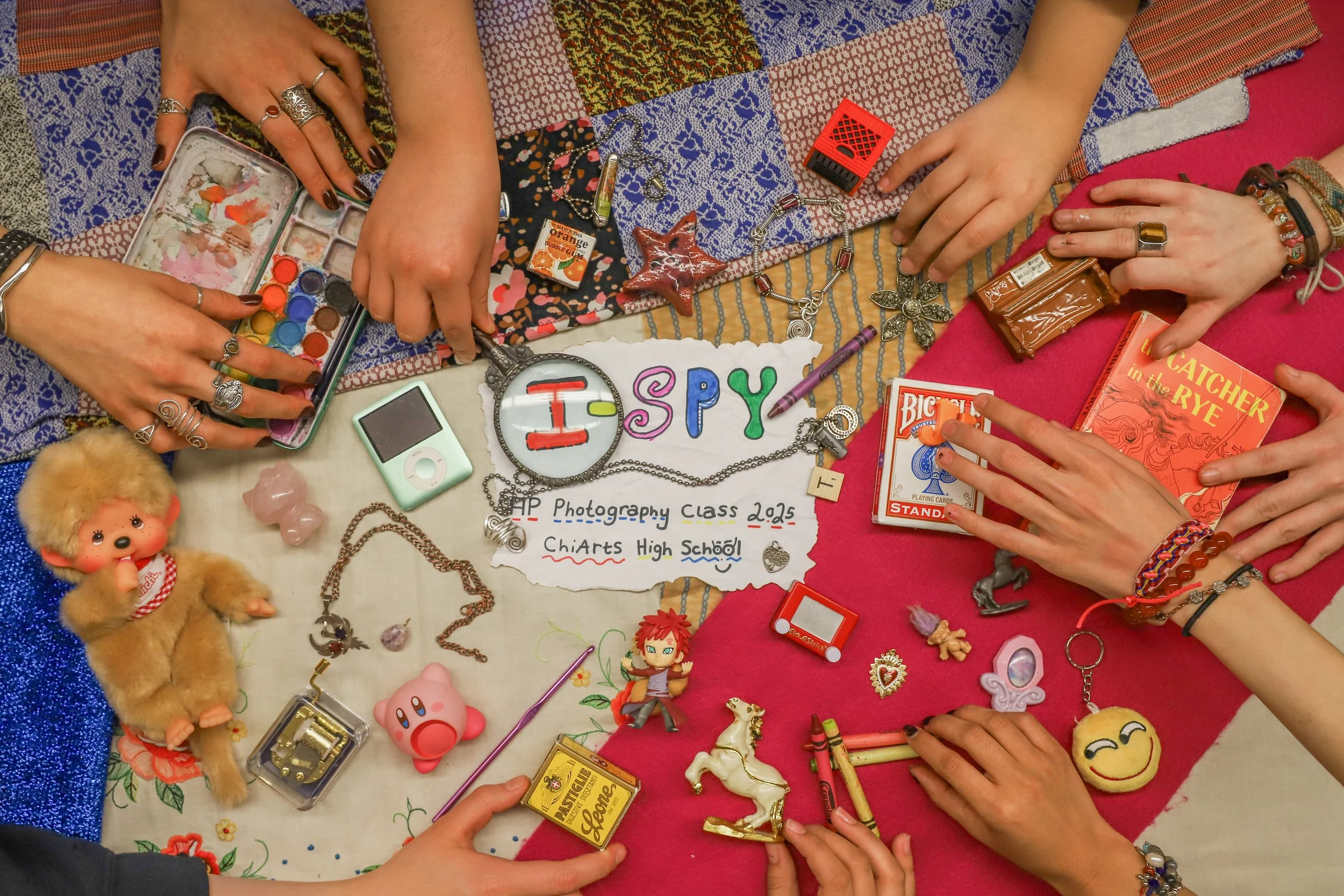 Riso in the Classroom: ChiArts makes an I-Spy Book
