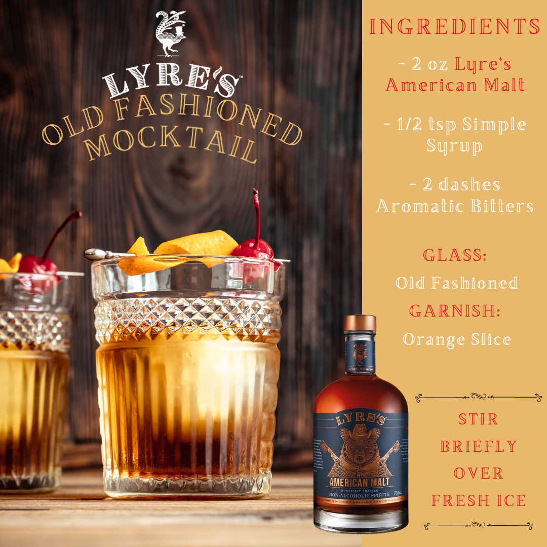 OLD FASHIONED MOCKTAIL