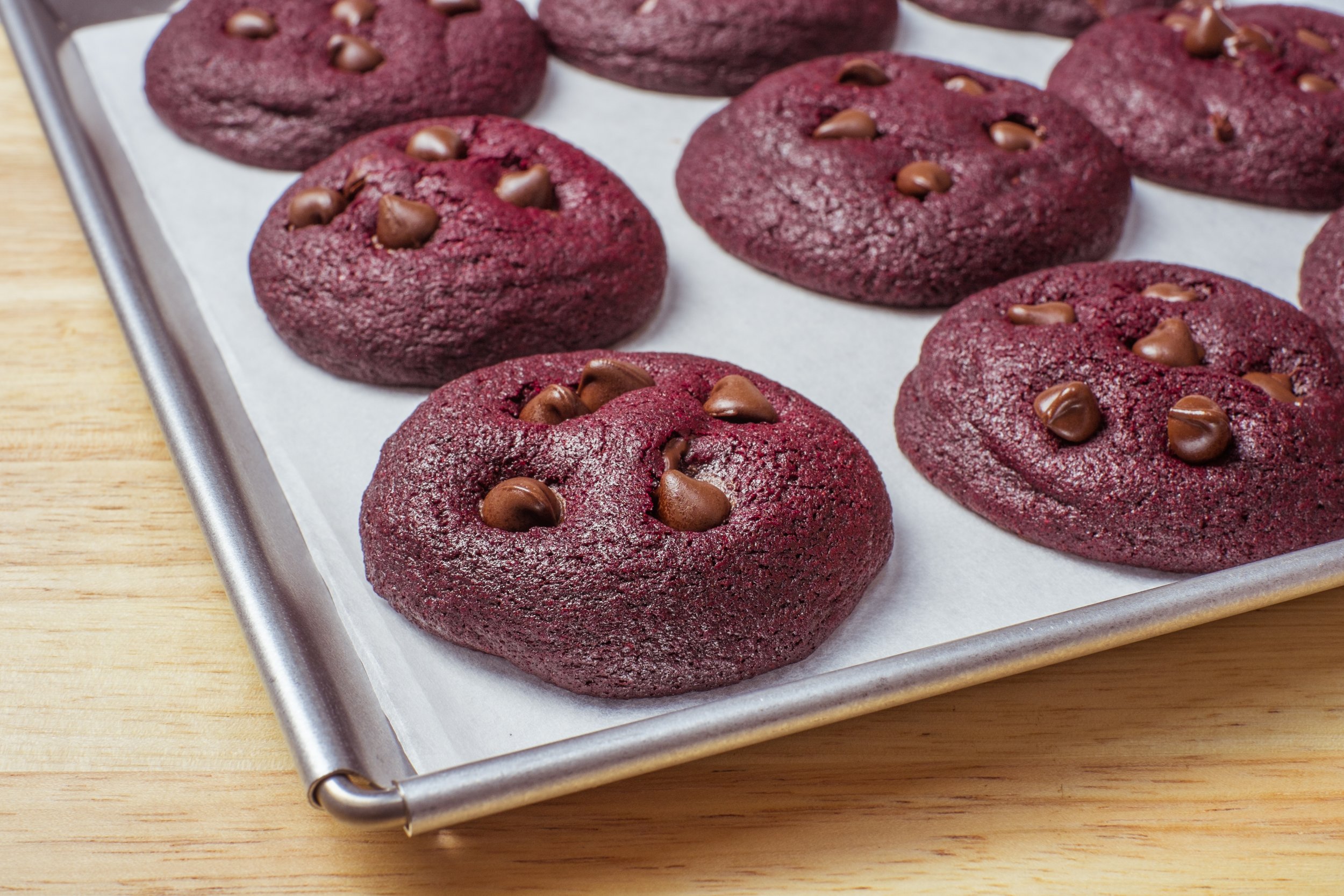 Celebrate Valentine's Day with these Rich Red Velvet Cookies