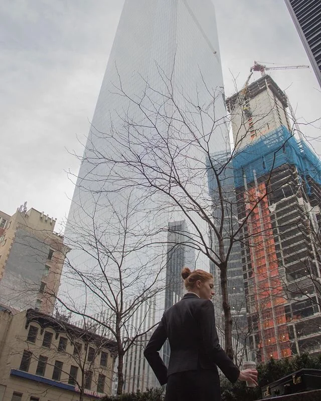 Self-Portraiture in FiDi #selfportrait