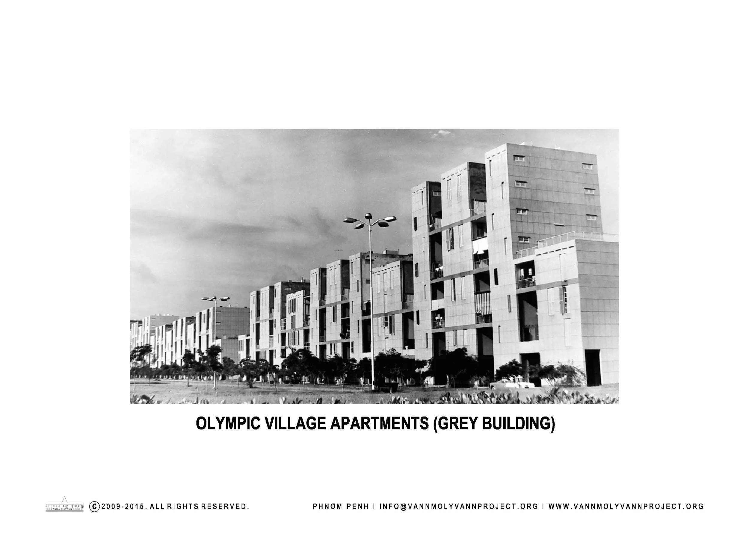 Olympic Village Apartments ( Grey Building ) — The Vann Molyvann Project