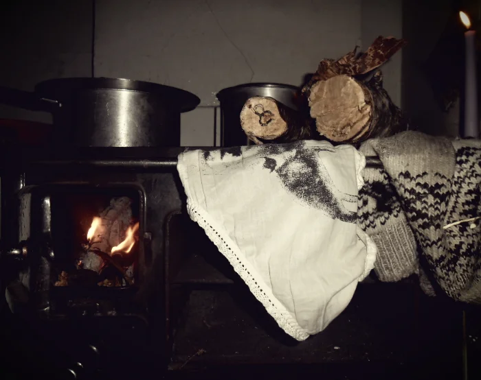 o14o6 Kamin, Brunflo.