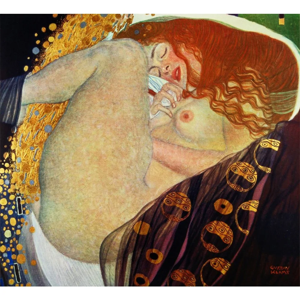 19o7/o9 Gustav Klimt / Danae .