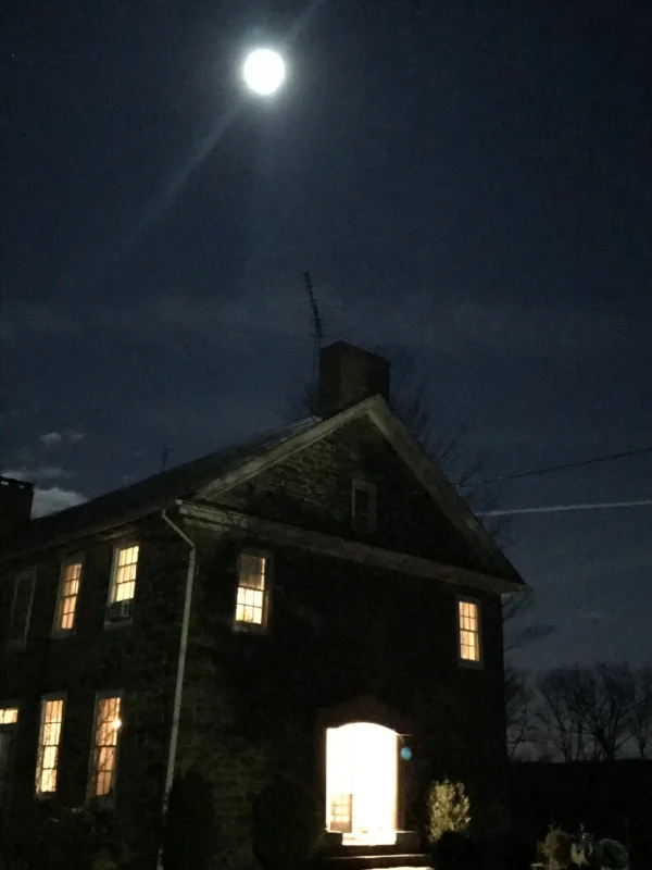Rosemont Supper club in the moon light