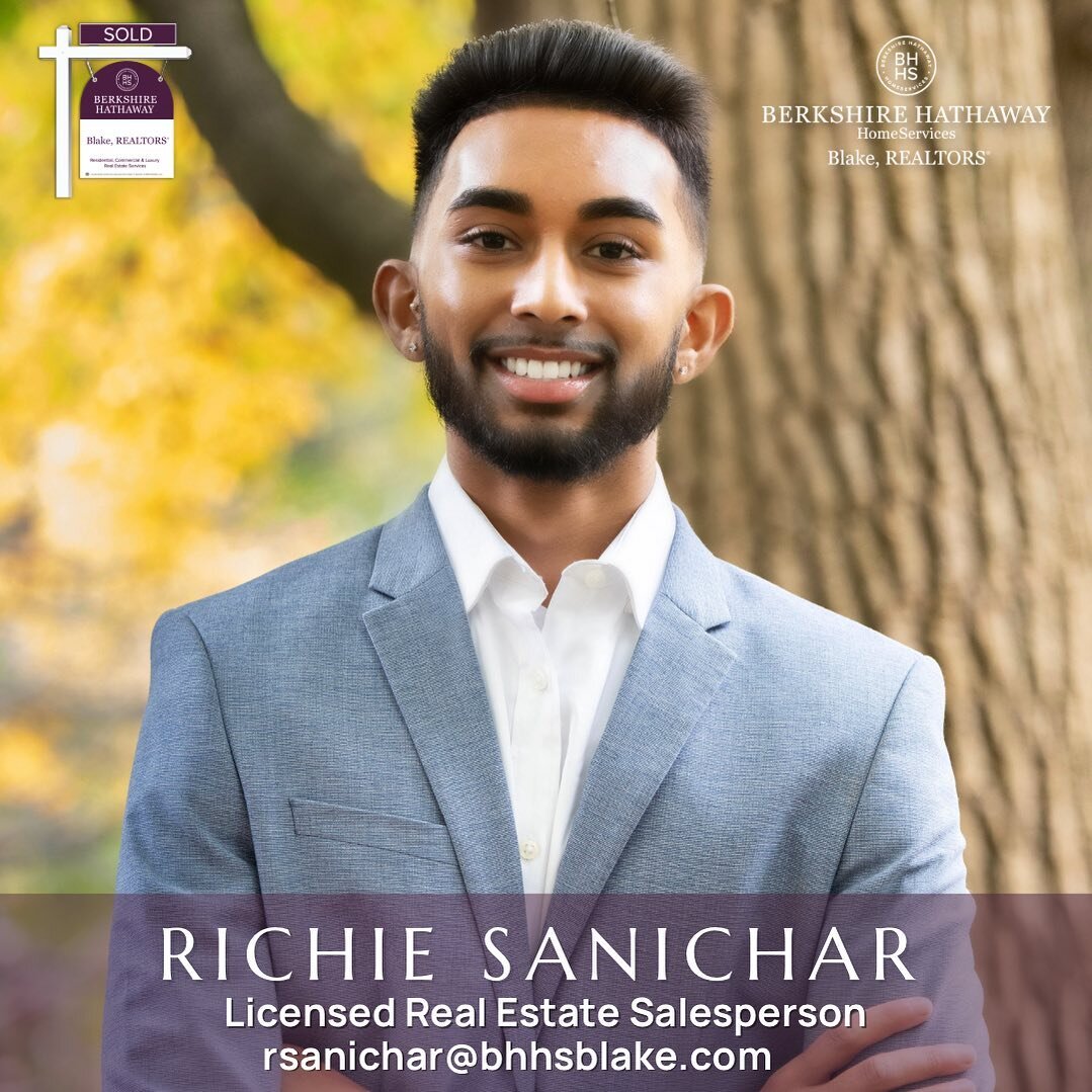 Please join us in welcoming licensed #realestate salesperson, Richie Sanichar, to our #berkshirehathawayhomeservices #niskayuna sales team. #ingoodcompany #realtors