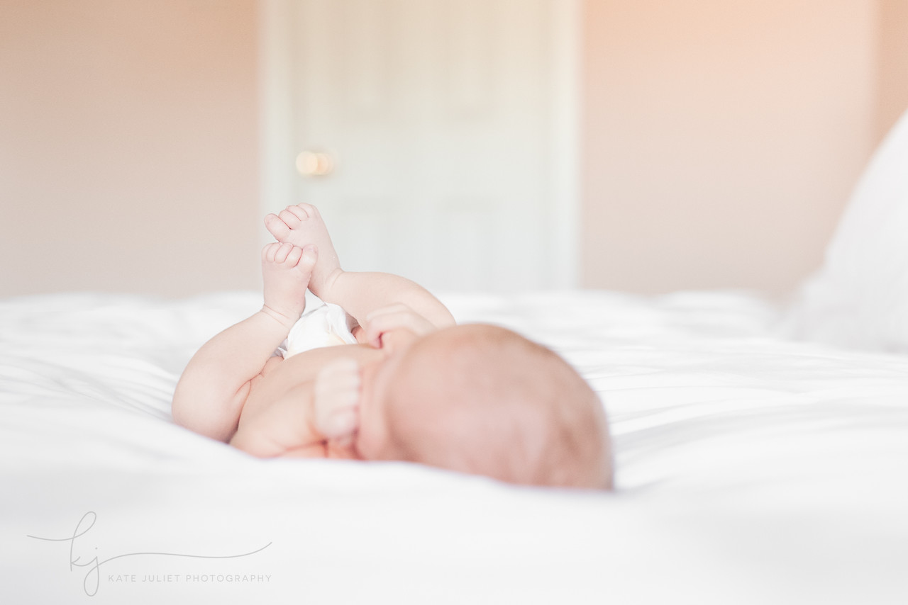 Fairfax VA Newborn Baby Girl Photographer | Kate Juliet Photography