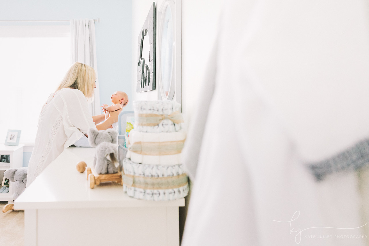 Leesburg VA Newborn Baby Photographer | Kate Juliet Photography
