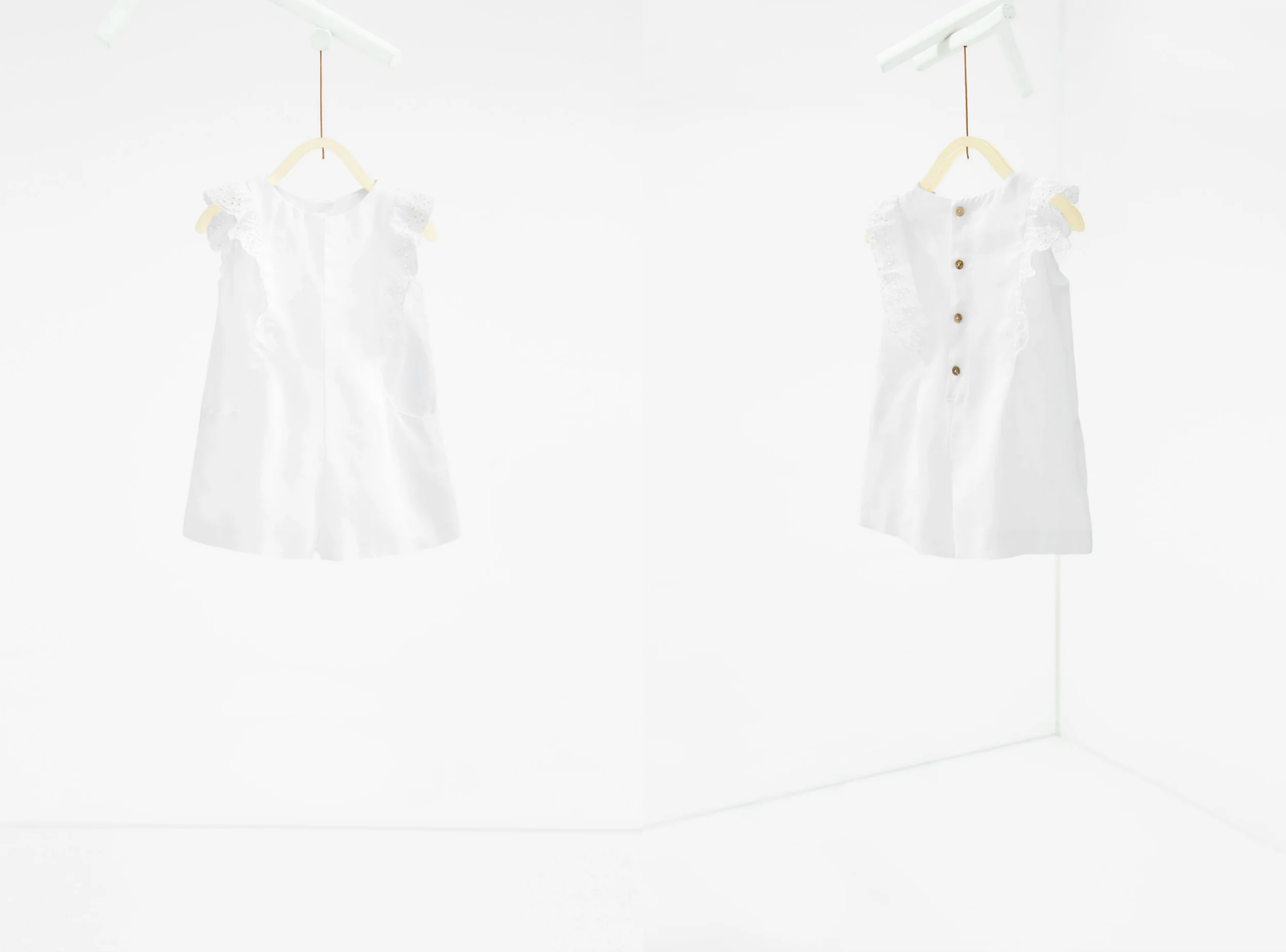 Embroidered Frill Jumpsuit - 12-18 months (girls)