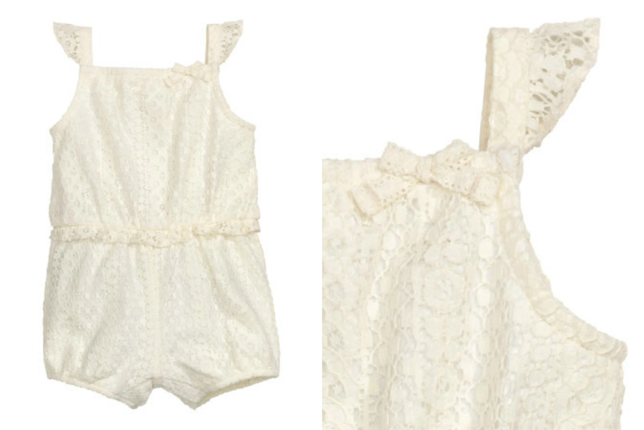 lace jumpsuit | sizes 4-6m & 9-12m