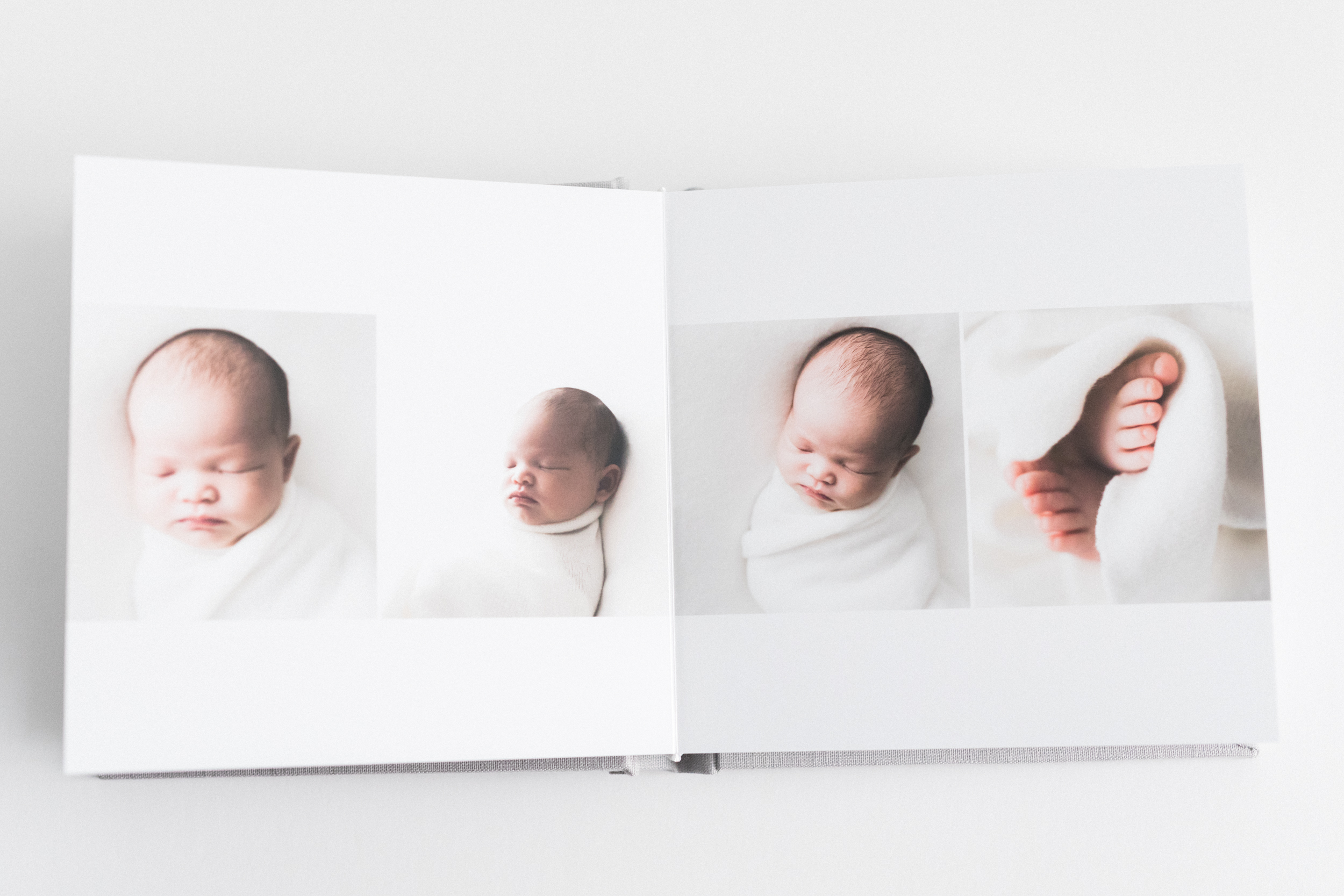 Washington DC and Northern VA Newborn Photographer | Heirloom Album Artwork