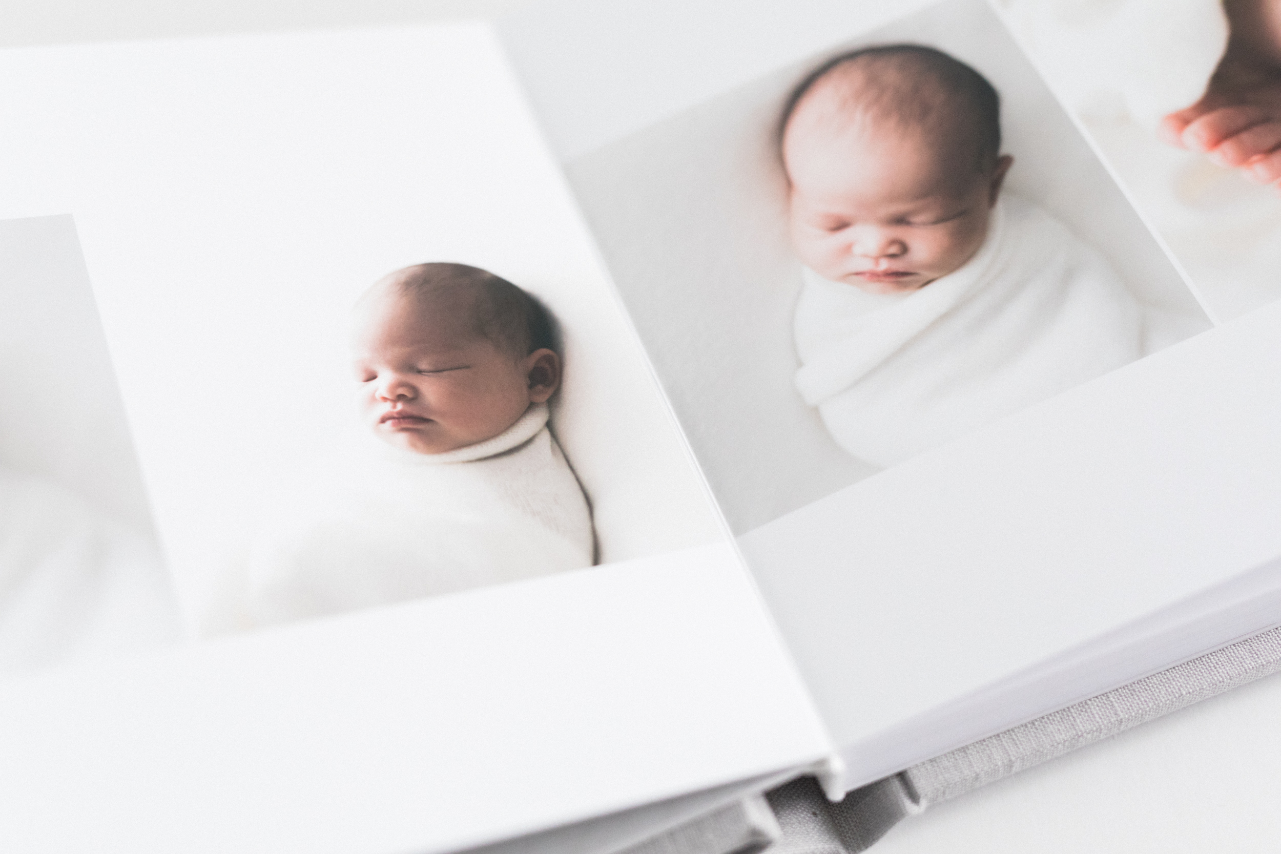 Washington DC and Northern VA Newborn Photographer | Heirloom Album Artwork