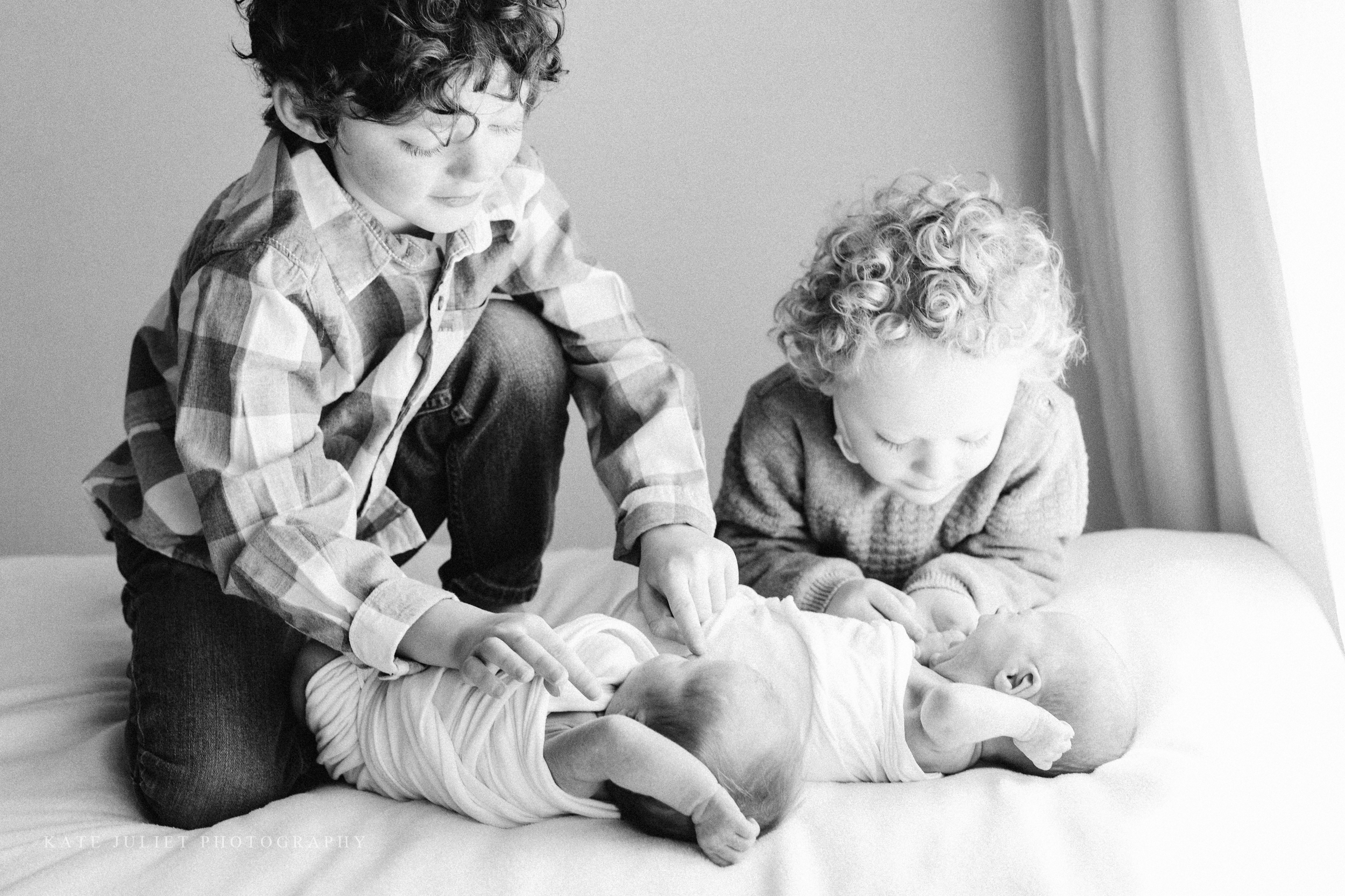 Northern VA Twin Babies Photographer | Kate Juliet Photography