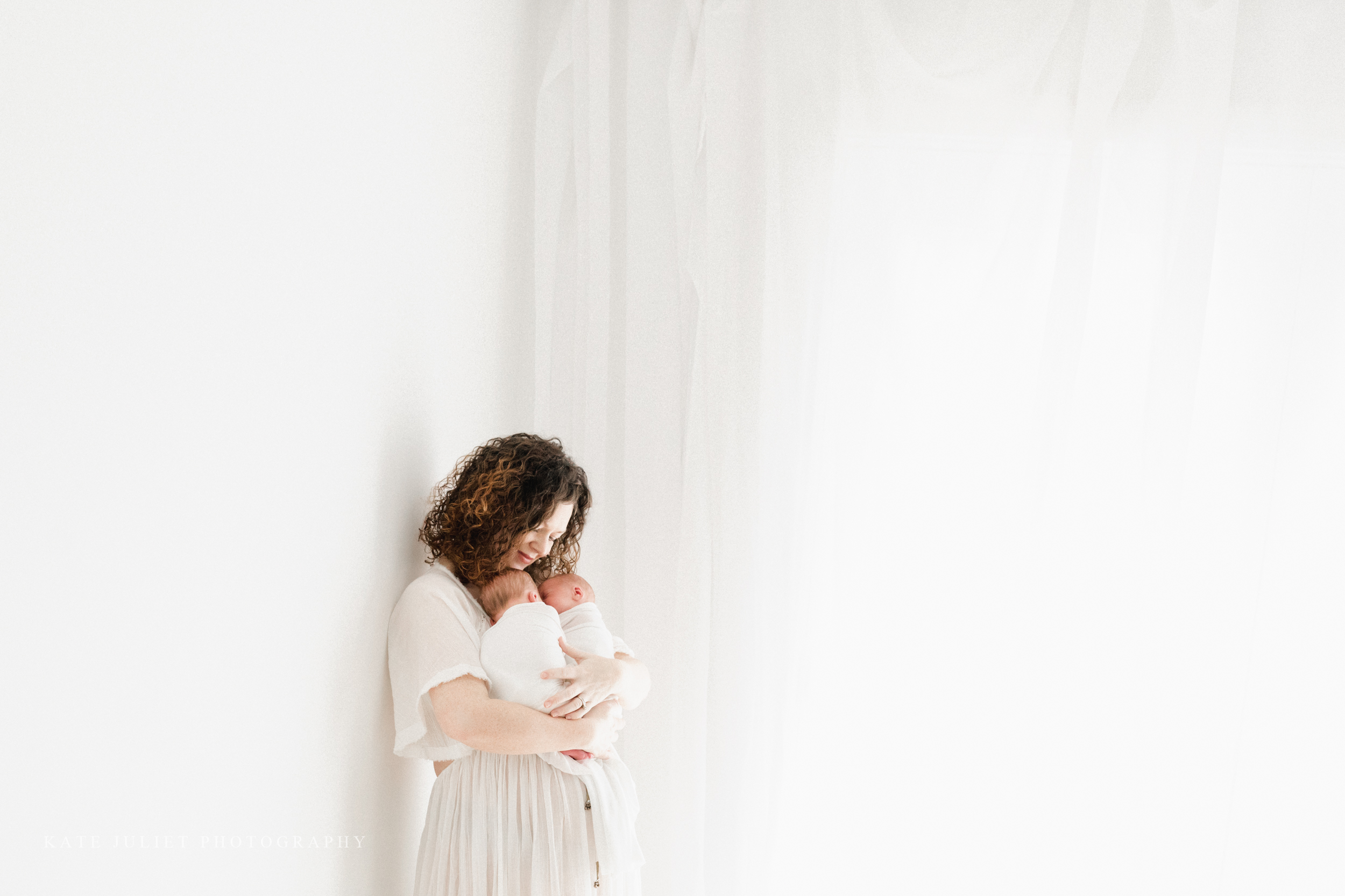 Northern VA Twin Babies Photographer | Kate Juliet Photography