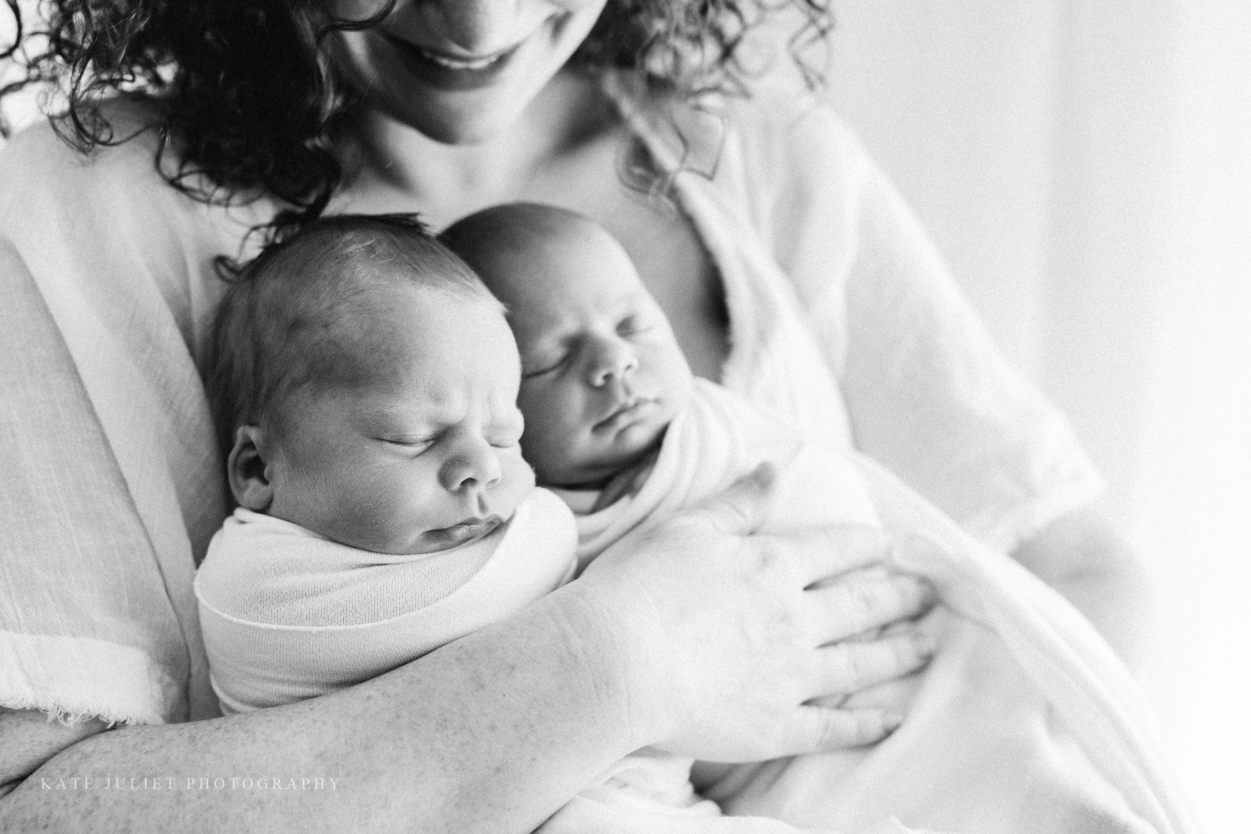 Northern VA Twin Babies Photographer | Kate Juliet Photography