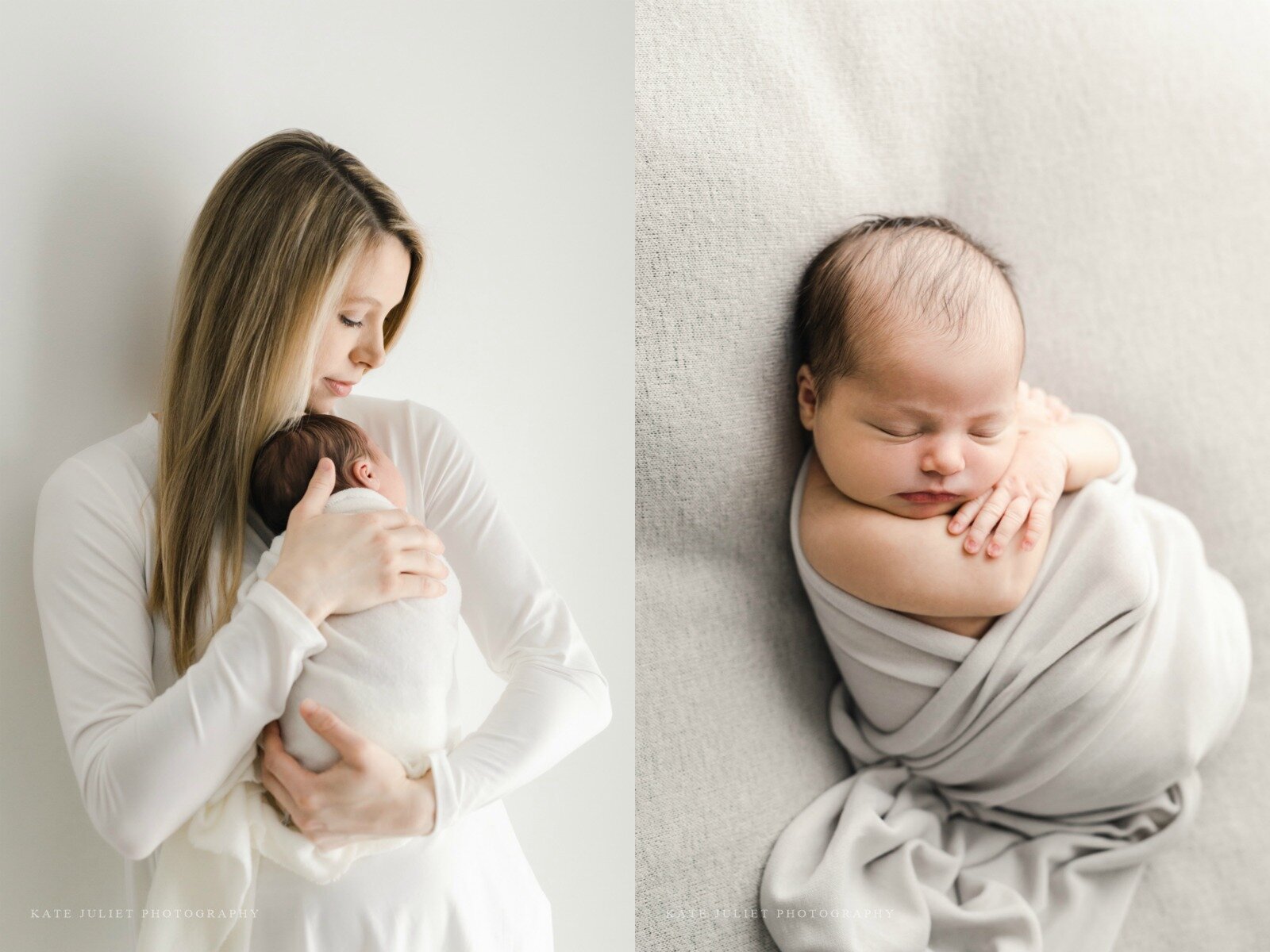 Family of Four Studio Baby Session | Kate Juliet Photography
