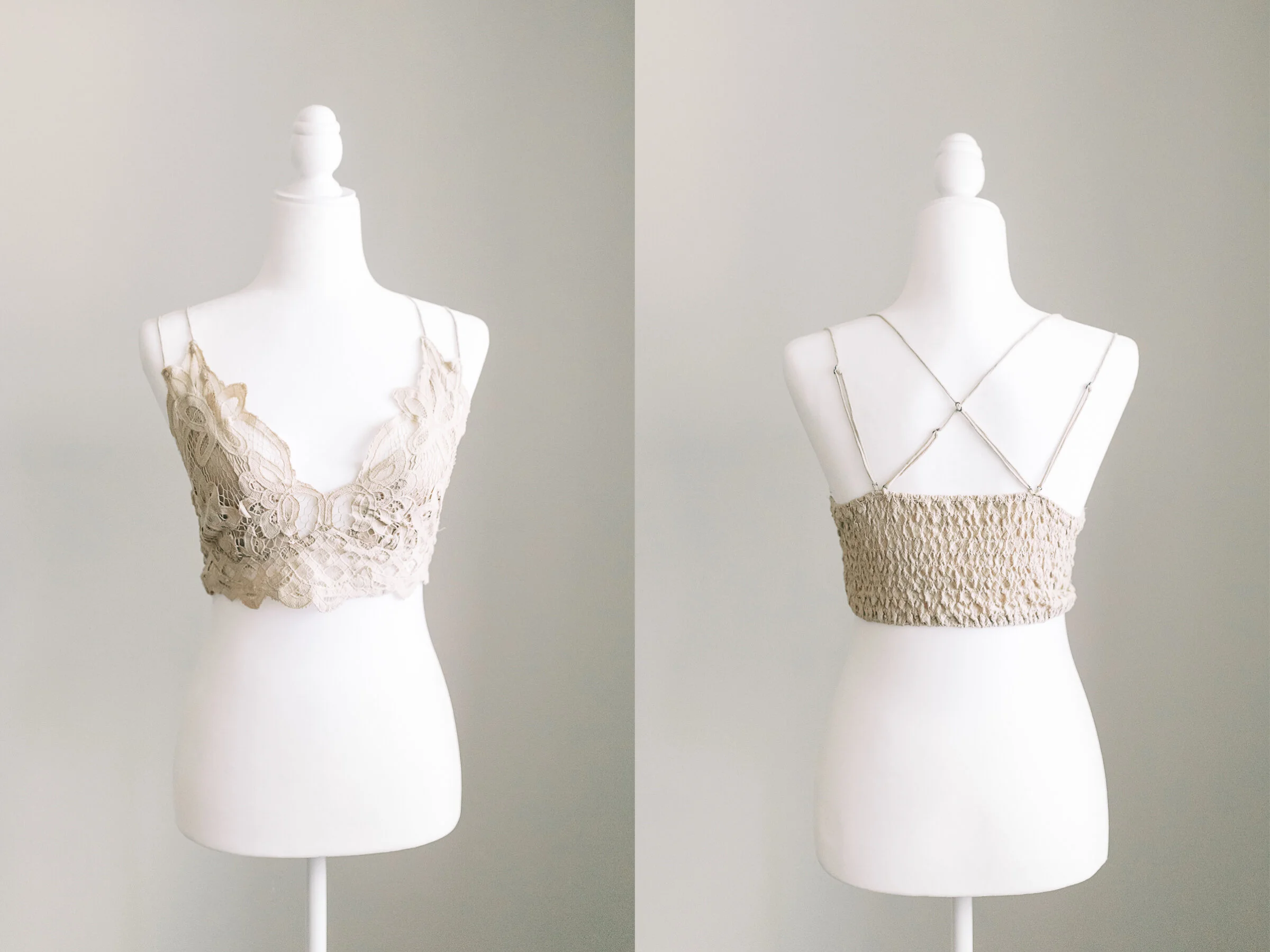 Nude Bralette - Size M