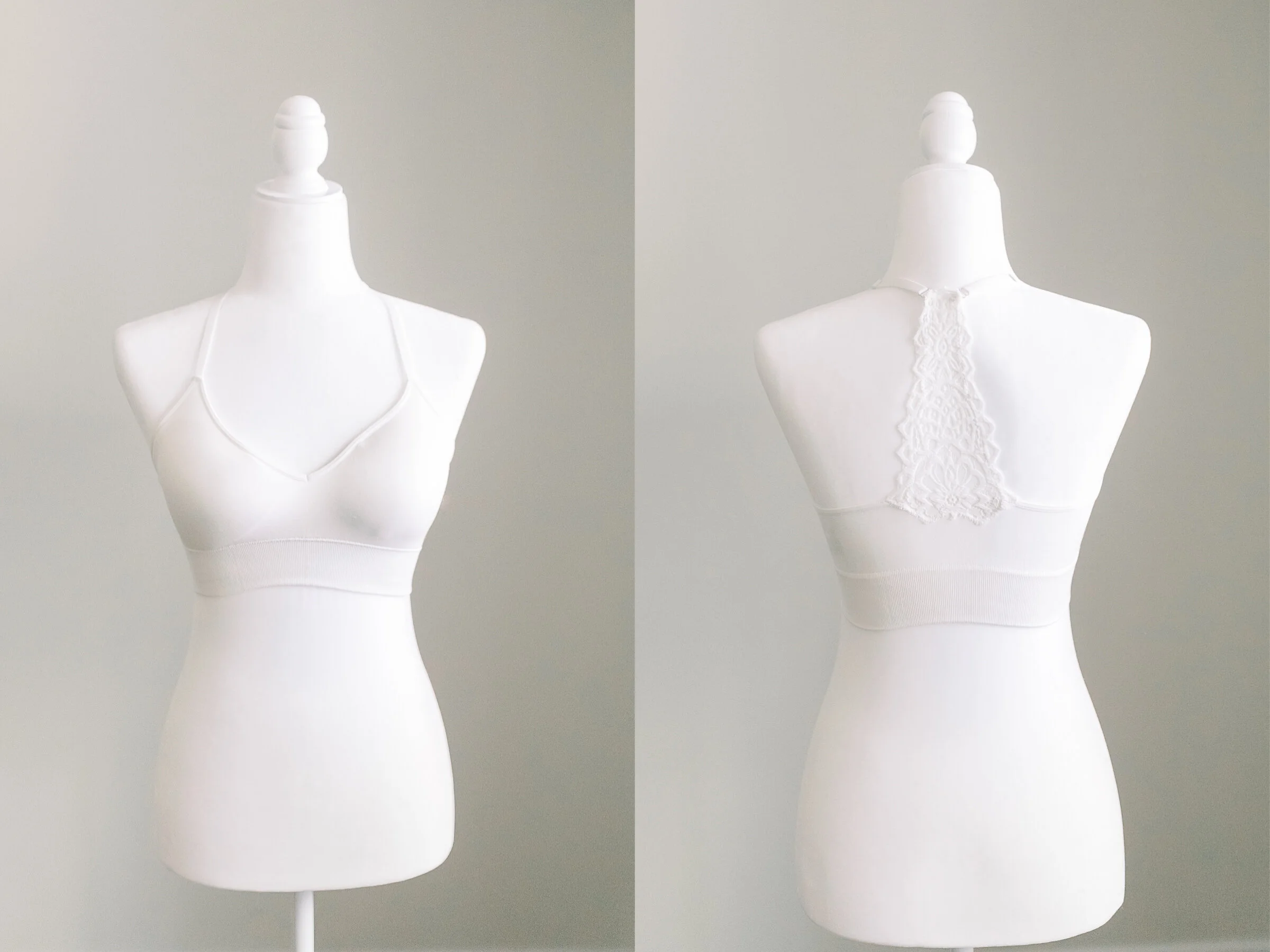 Ivory Bralette - Size S & M