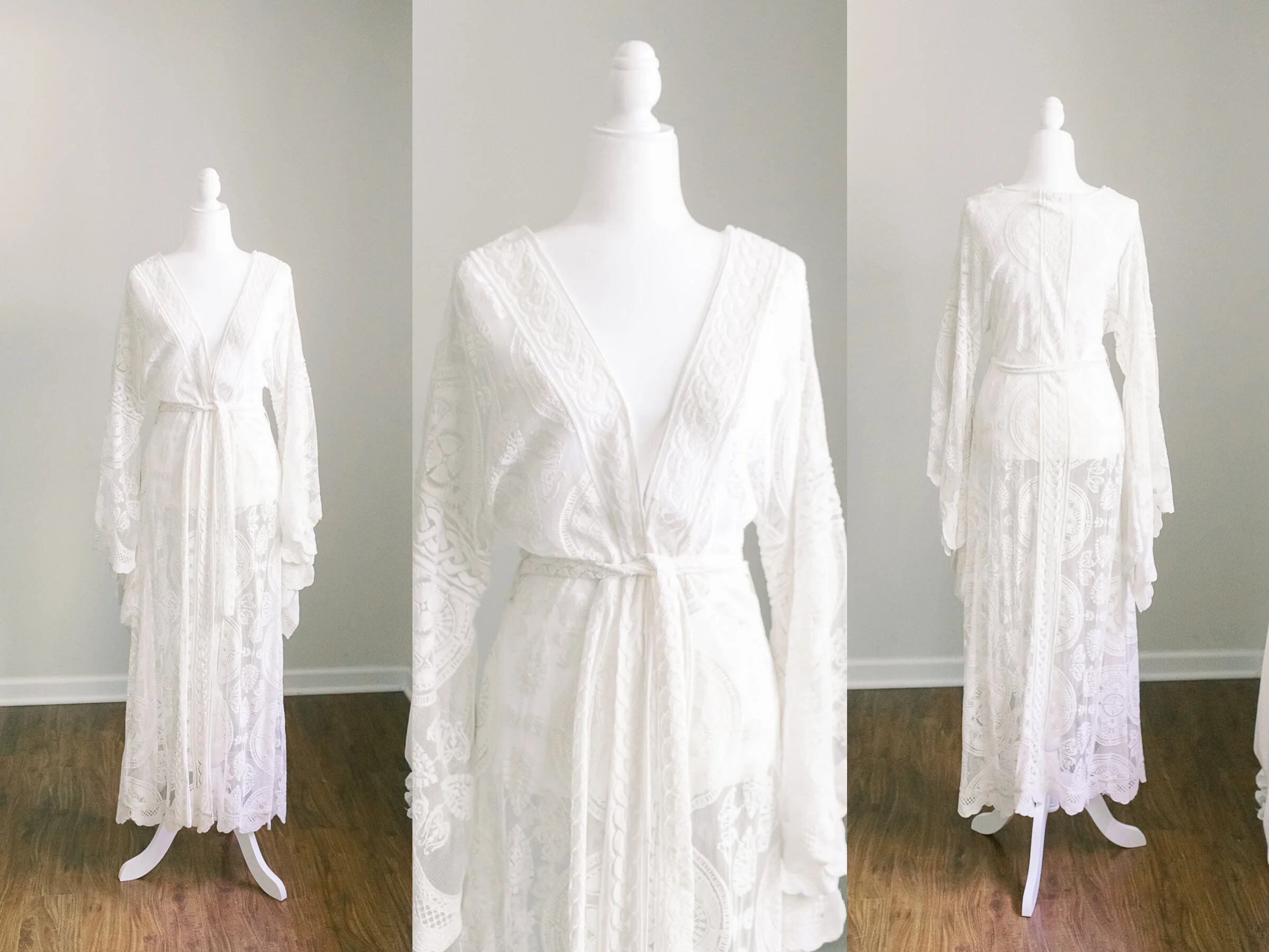 Jen's Pirate Booty Lace Robe - One Size