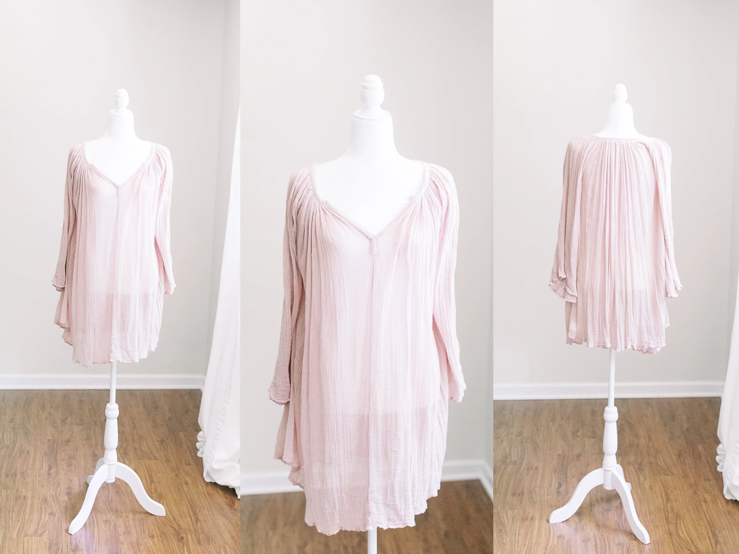 Jen's Pirate Booty Pink Tunic Dress - Size S/P (oversized)