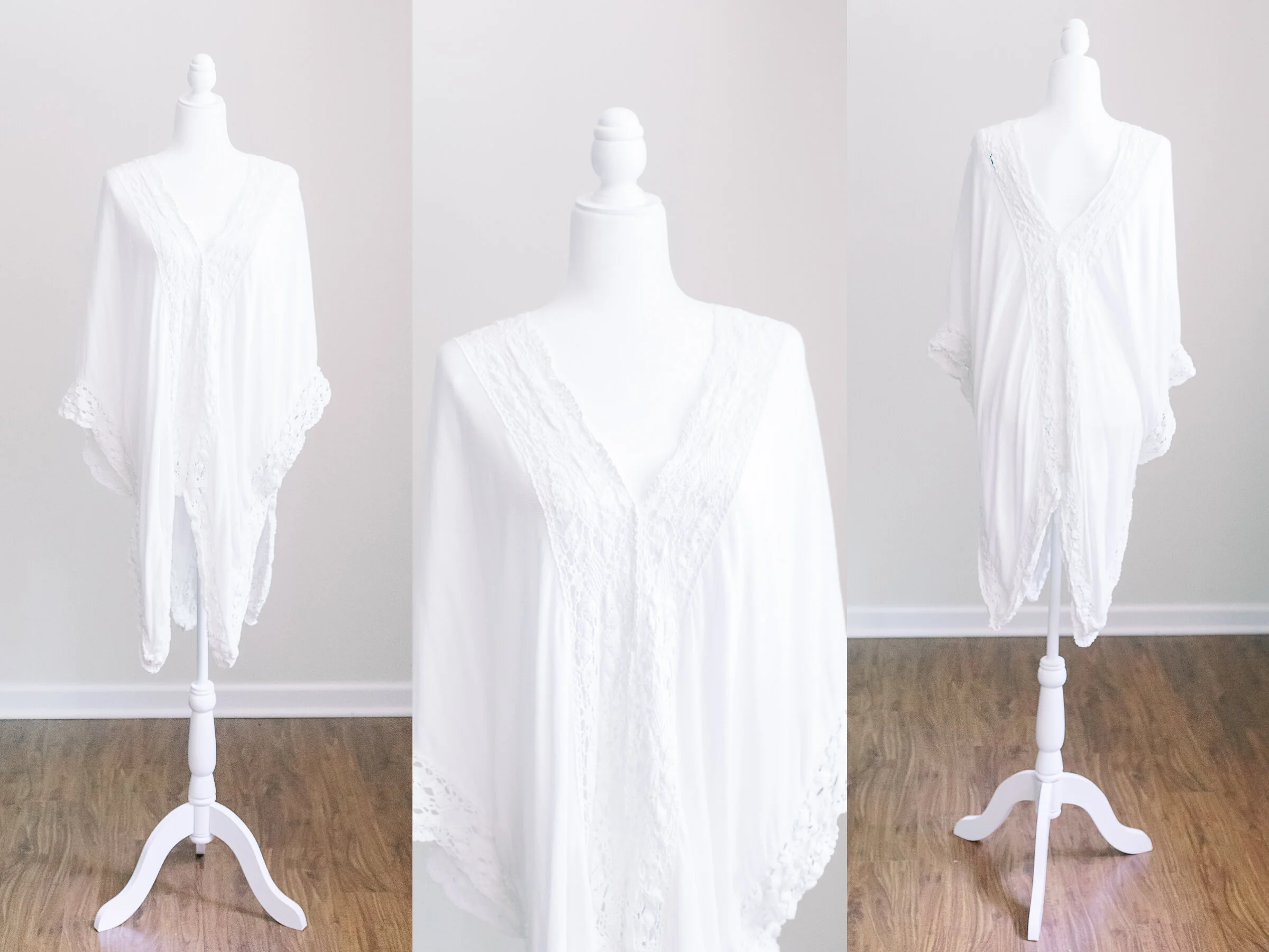 White Tunic Top - Size M