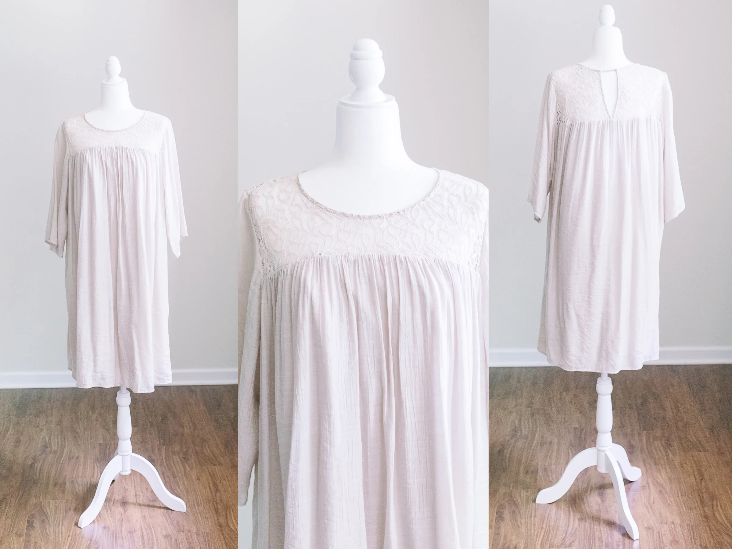 Pale Pink Short Dress - UK Size 20
