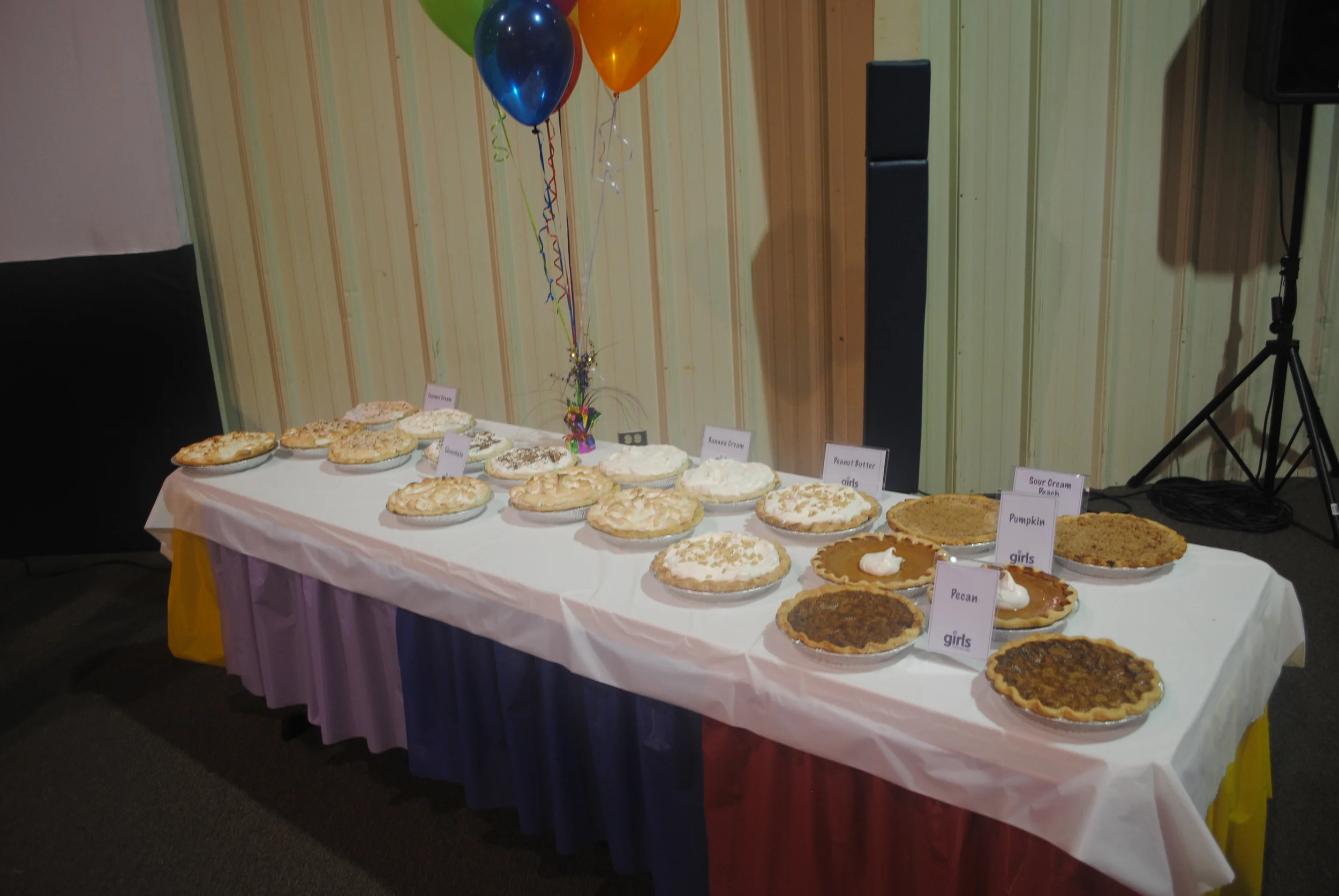 Girls Ministry Pie Bake