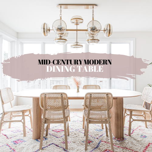Create your dream mid-century modern table with these budget-friendly hacks