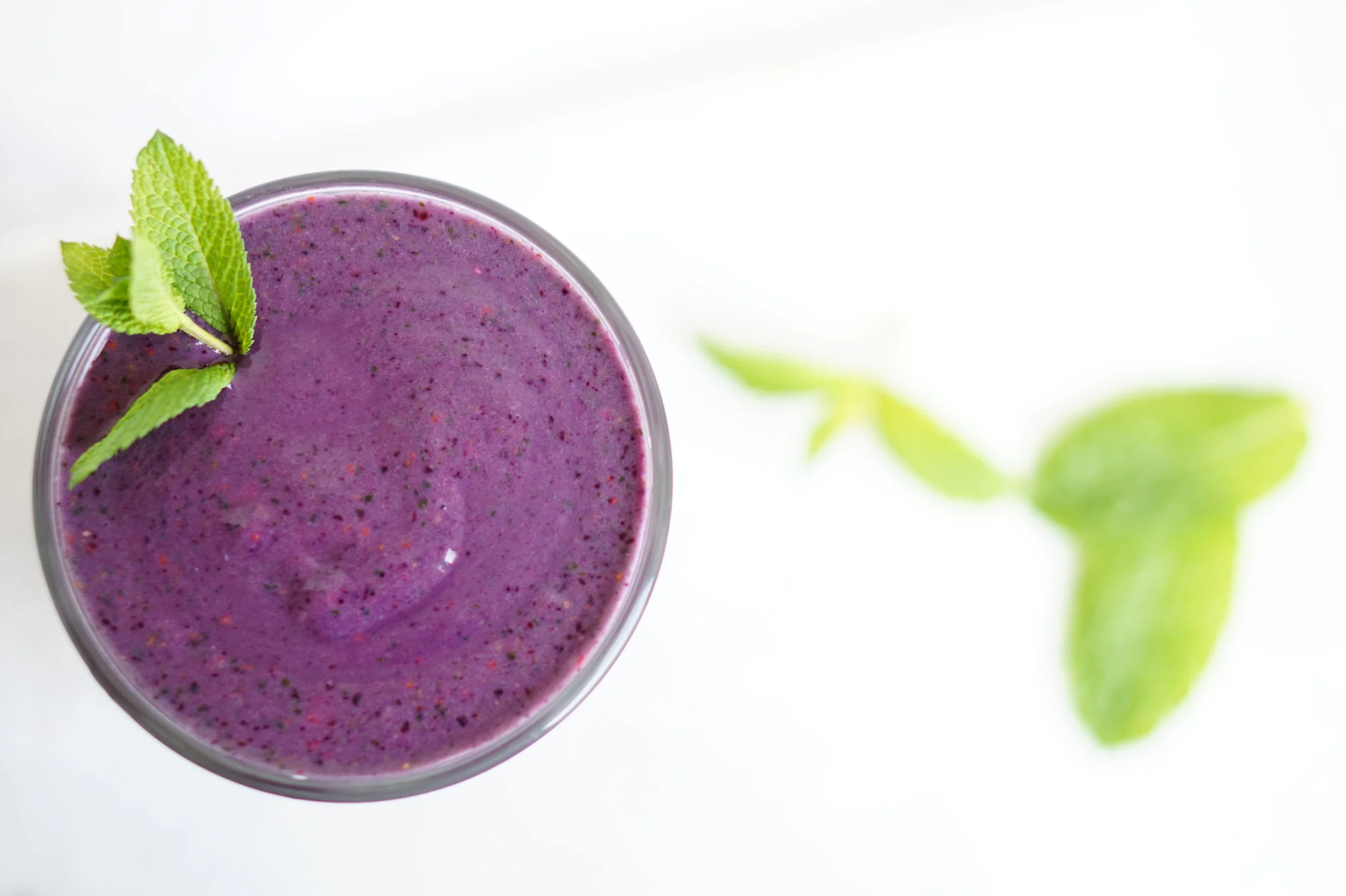 Purple magic smoothie as seen on my Instagram account.