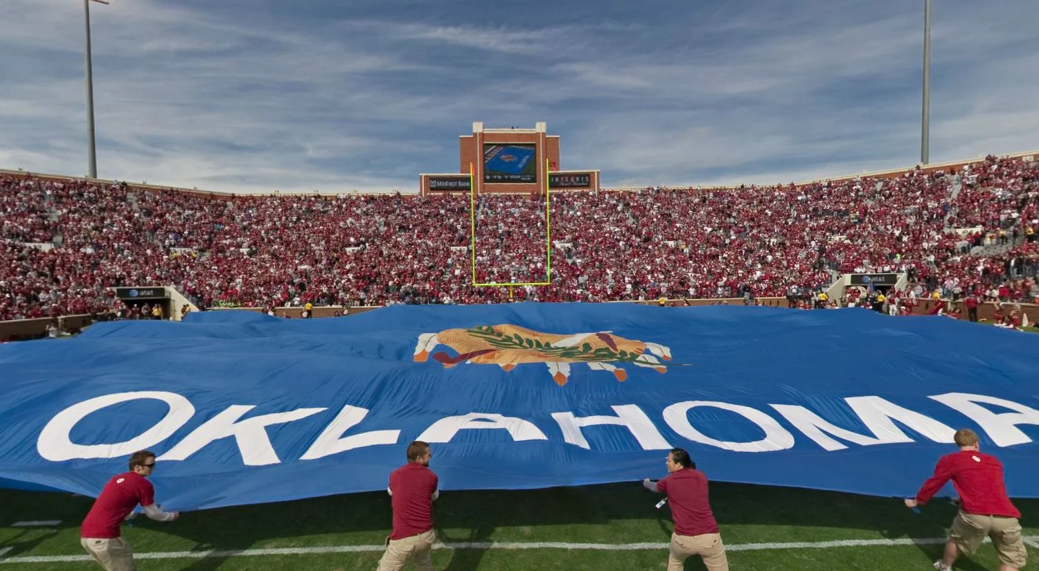 3480 OU v Baylor flag.JPG