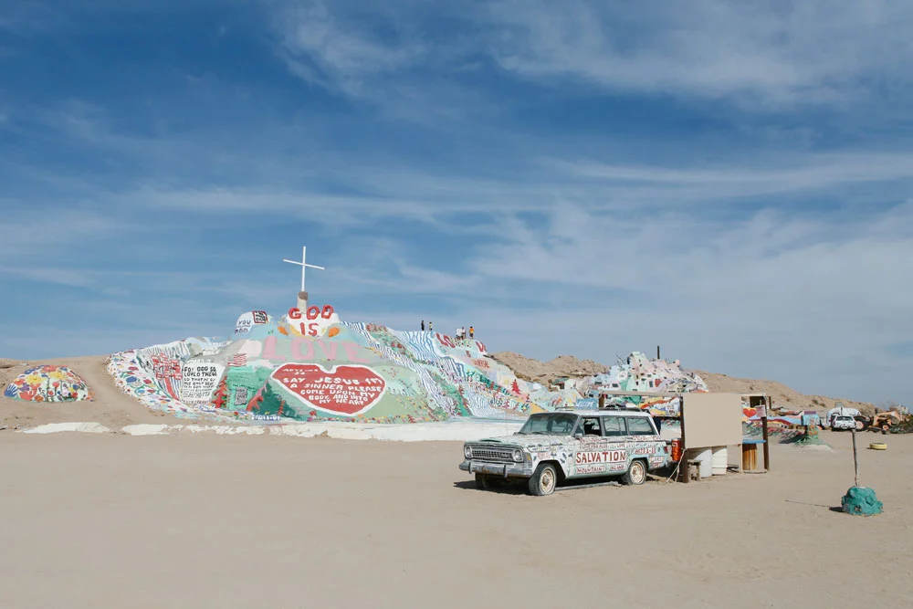 salvation mountain | jessie webster