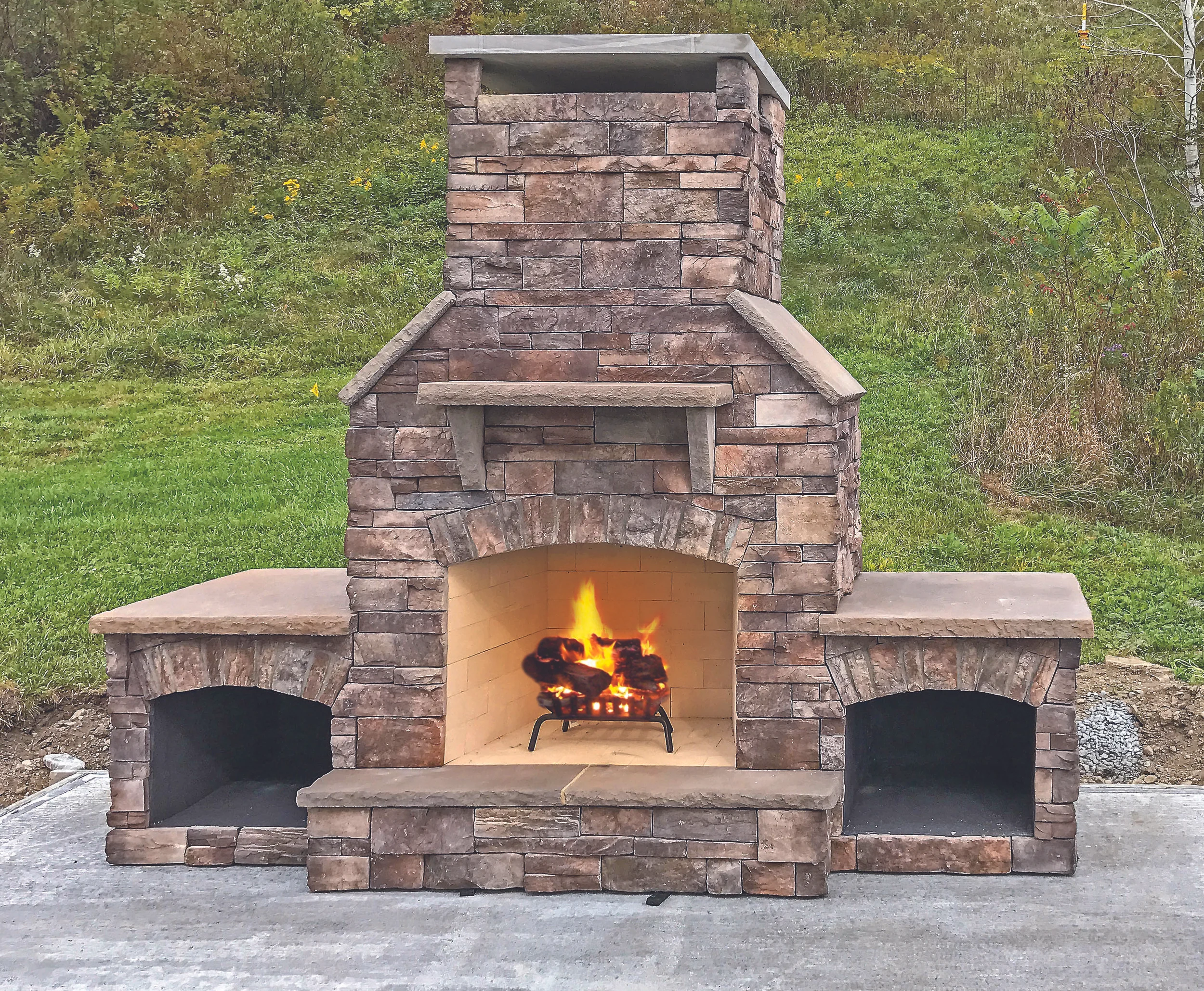 Half Dome Fireplace — Housewarmings Outdoor