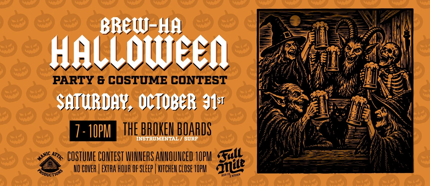 Brew-Ha Halloween 2026 Party &amp; Costume Contest