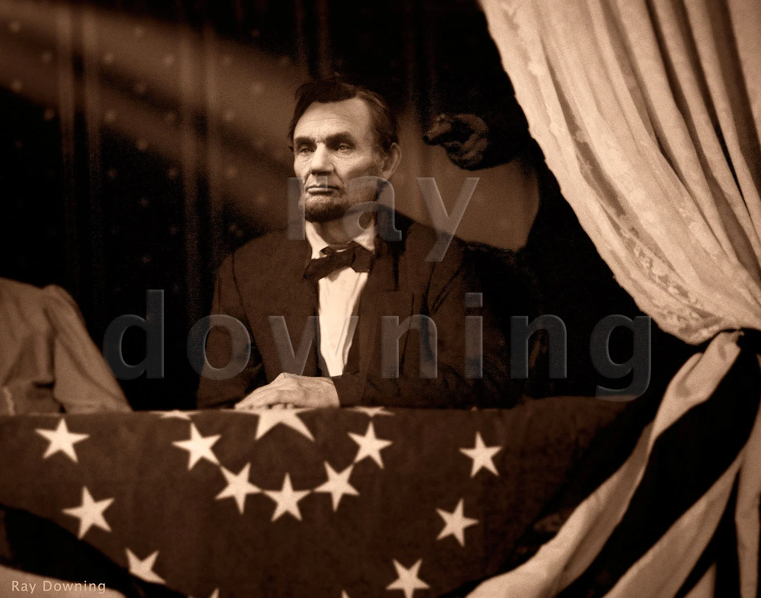 Abraham Lincoln at Fords Theater