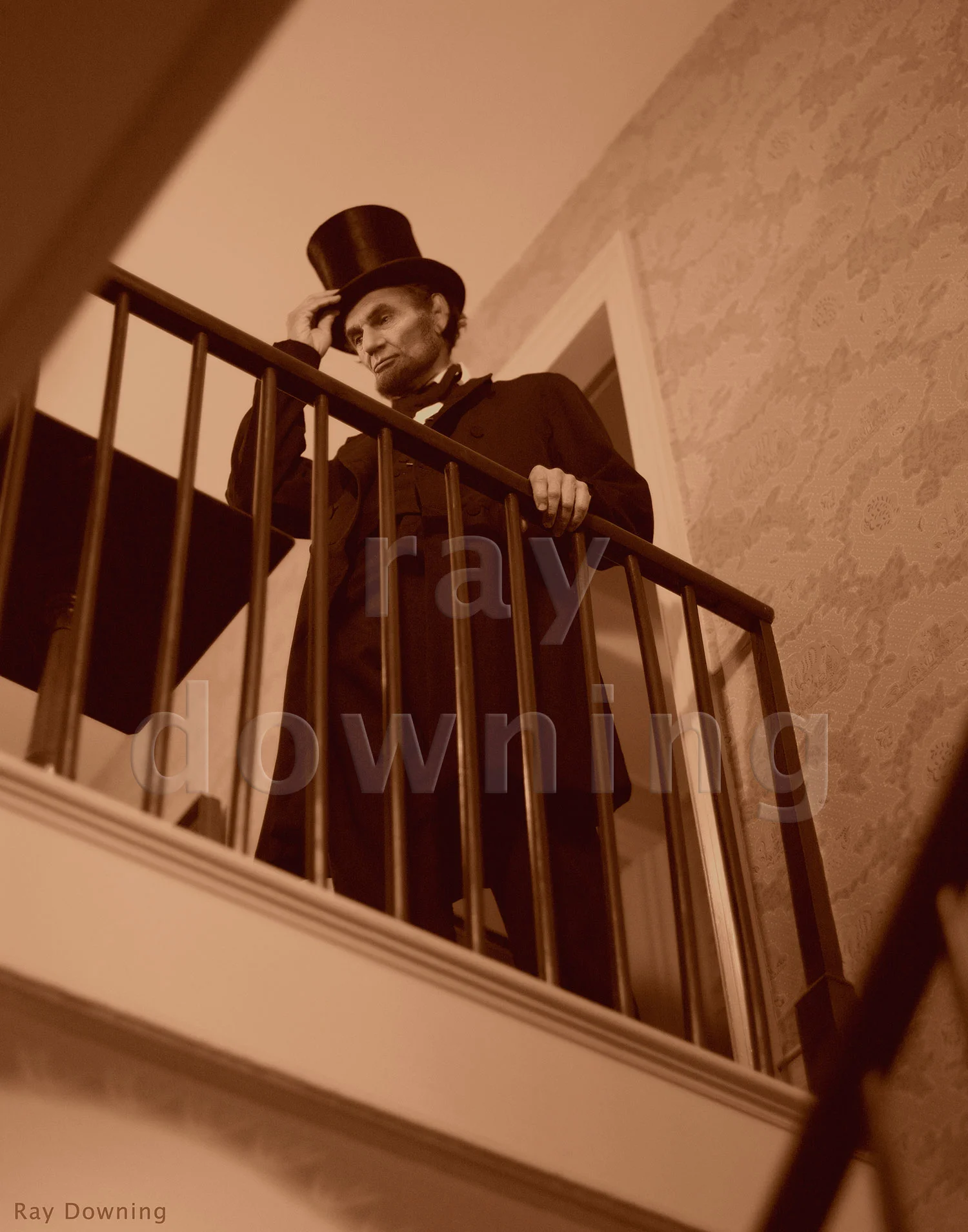 Abraham Lincoln and his hat